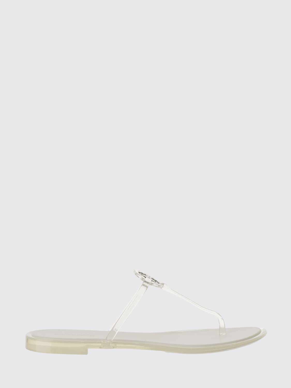 TORY BURCH HEELED SANDAL: Flat sandals woman Tory Burch, Grey - Img 1
