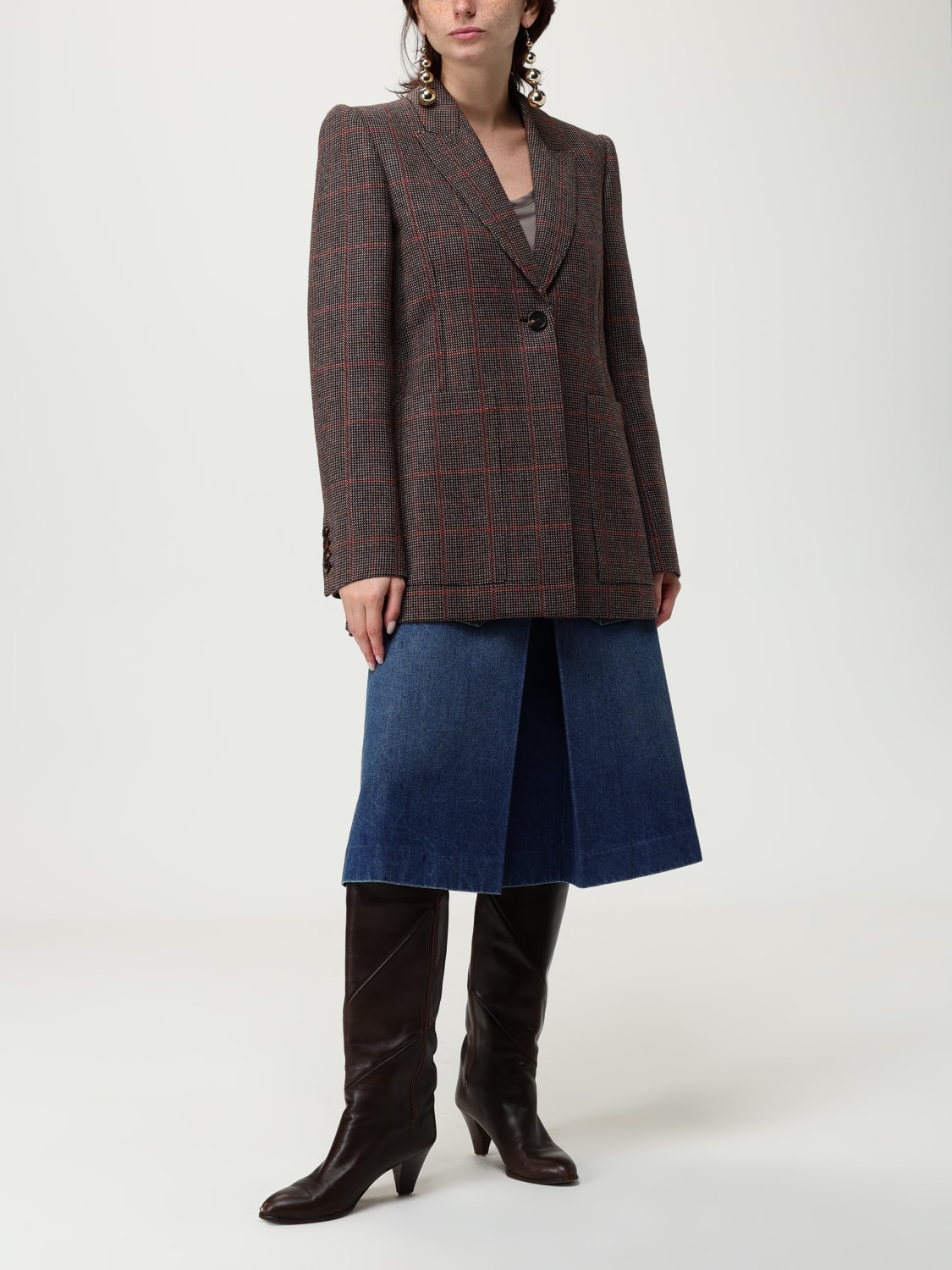 CHLOÉ JUPE: Jupe femme ChloÉ, Bleu - Img 2