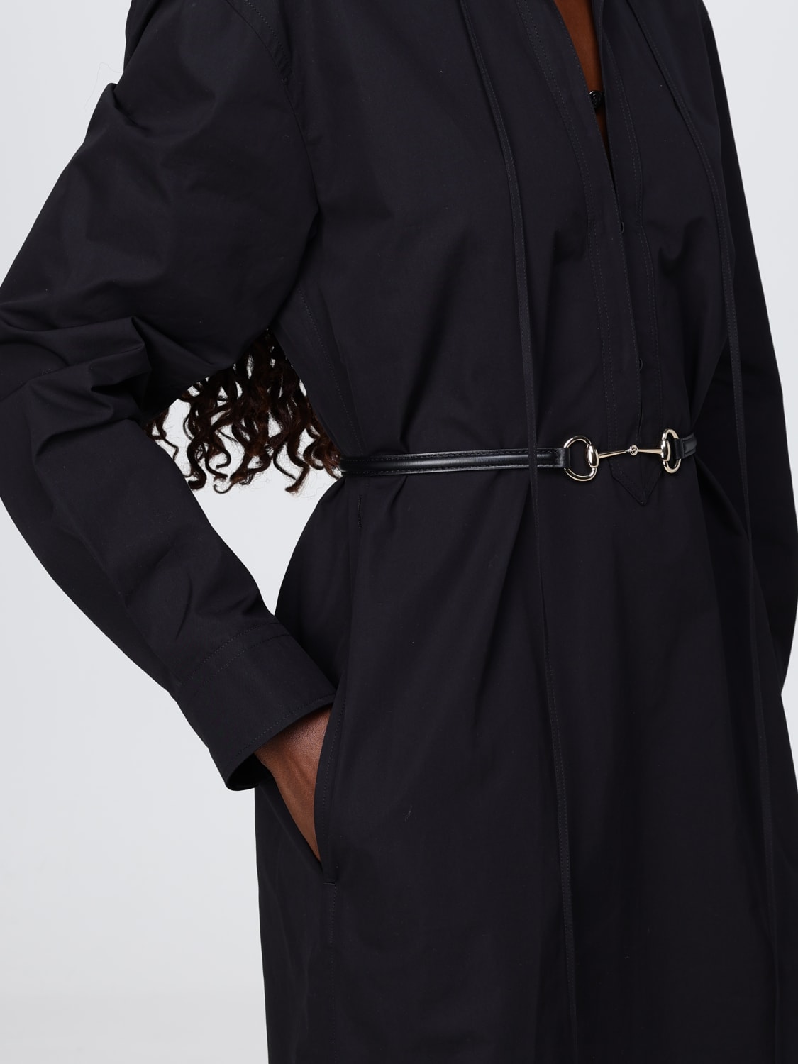 GUCCI ROBE: Robes femme Gucci, Noir - Img 4
