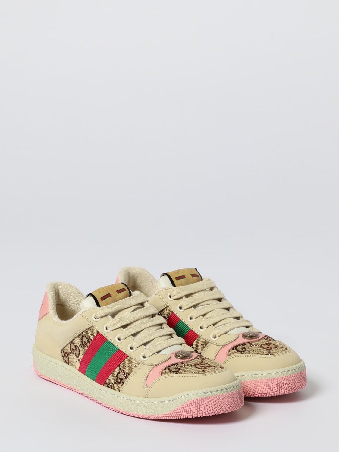 GUCCI SNEAKERS: Sneakers woman Gucci, Pink - Img 2