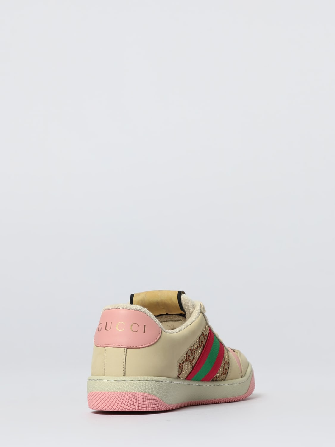 GUCCI SNEAKERS: Sneakers woman Gucci, Pink - Img 3