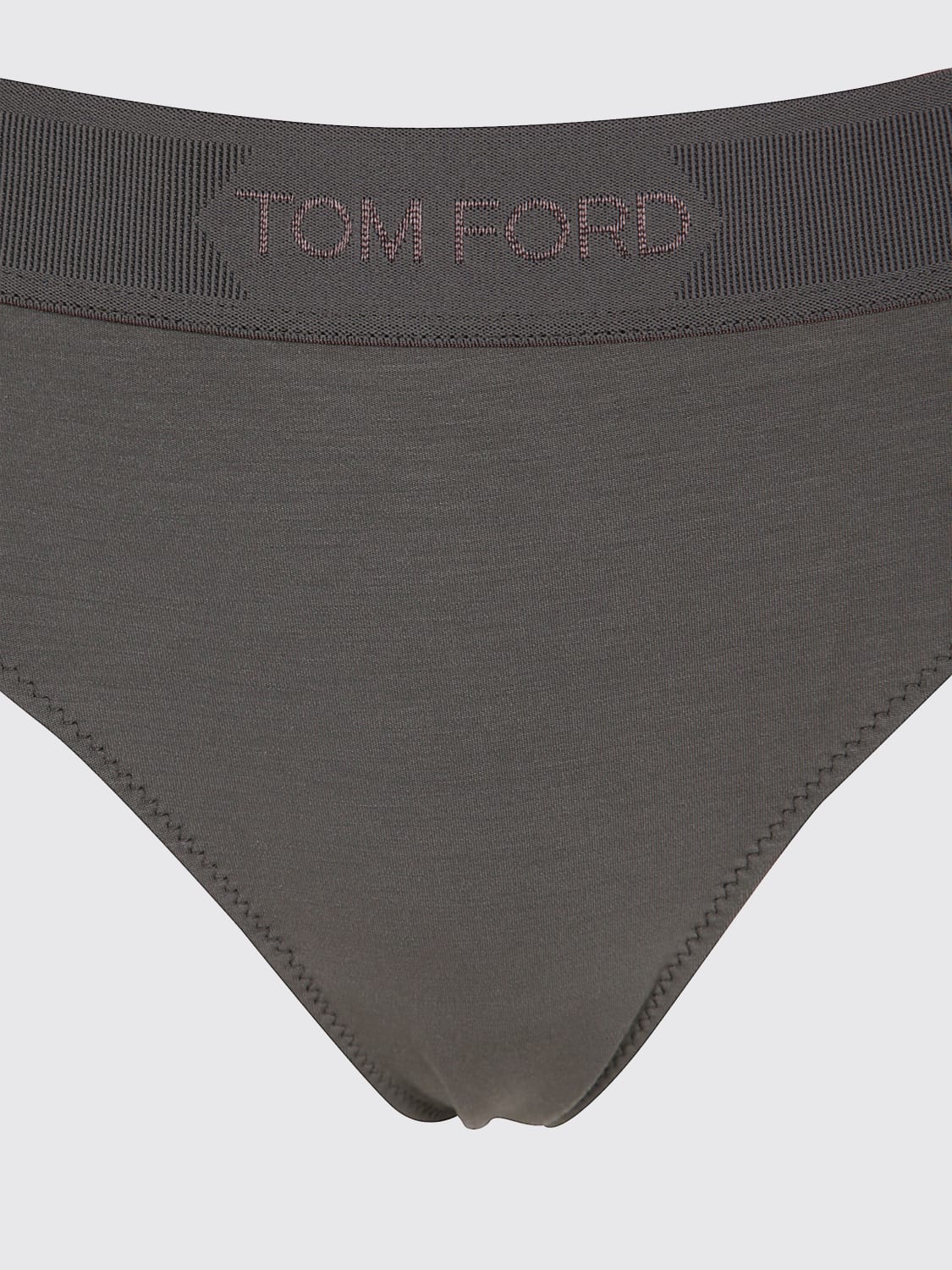 TOM FORD INTIMO: Perizoma Tom Ford in modal stretch , Militare - Img 3