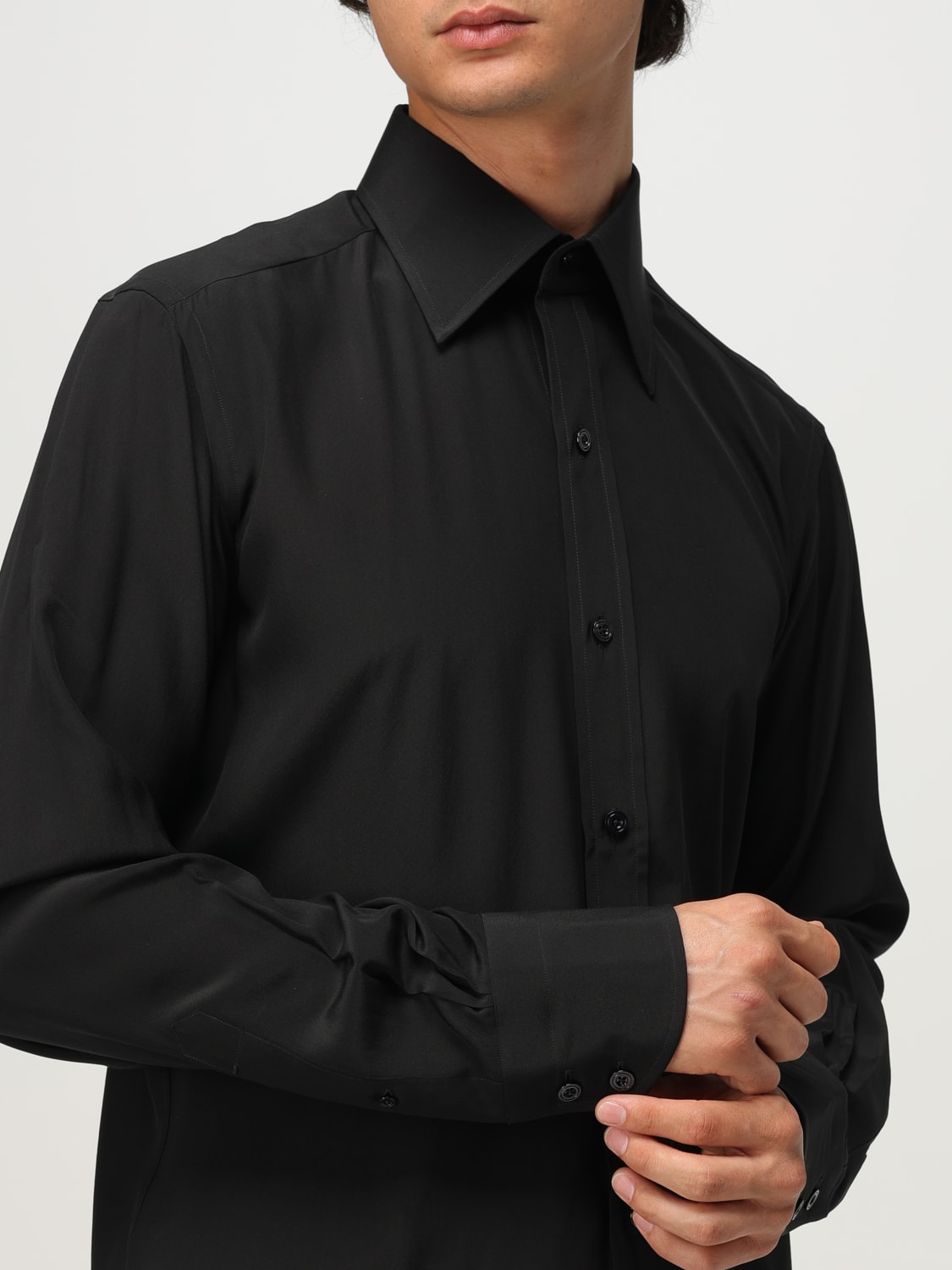 TOM FORD SHIRT: Shirt men Tom Ford, Black - Img 5