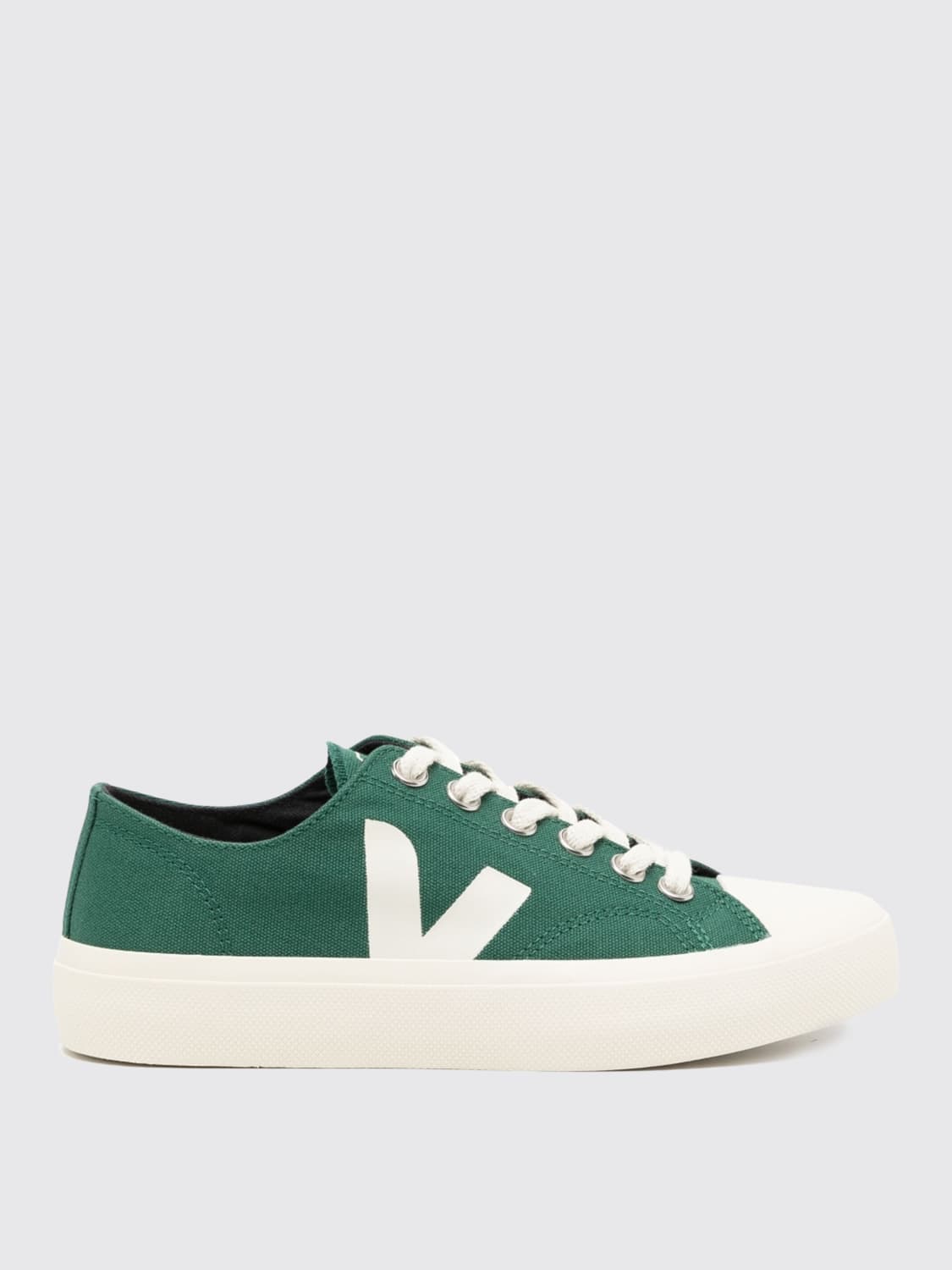 VEJA SNEAKERS: Shoes woman Veja, Green - Img 1