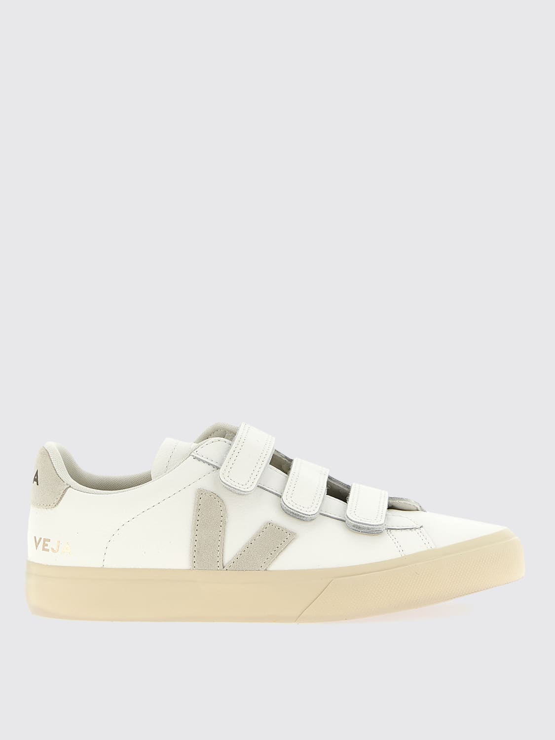 VEJA SNEAKERS: Sneakers Recife Veja in pelle , Bianco - Img 1