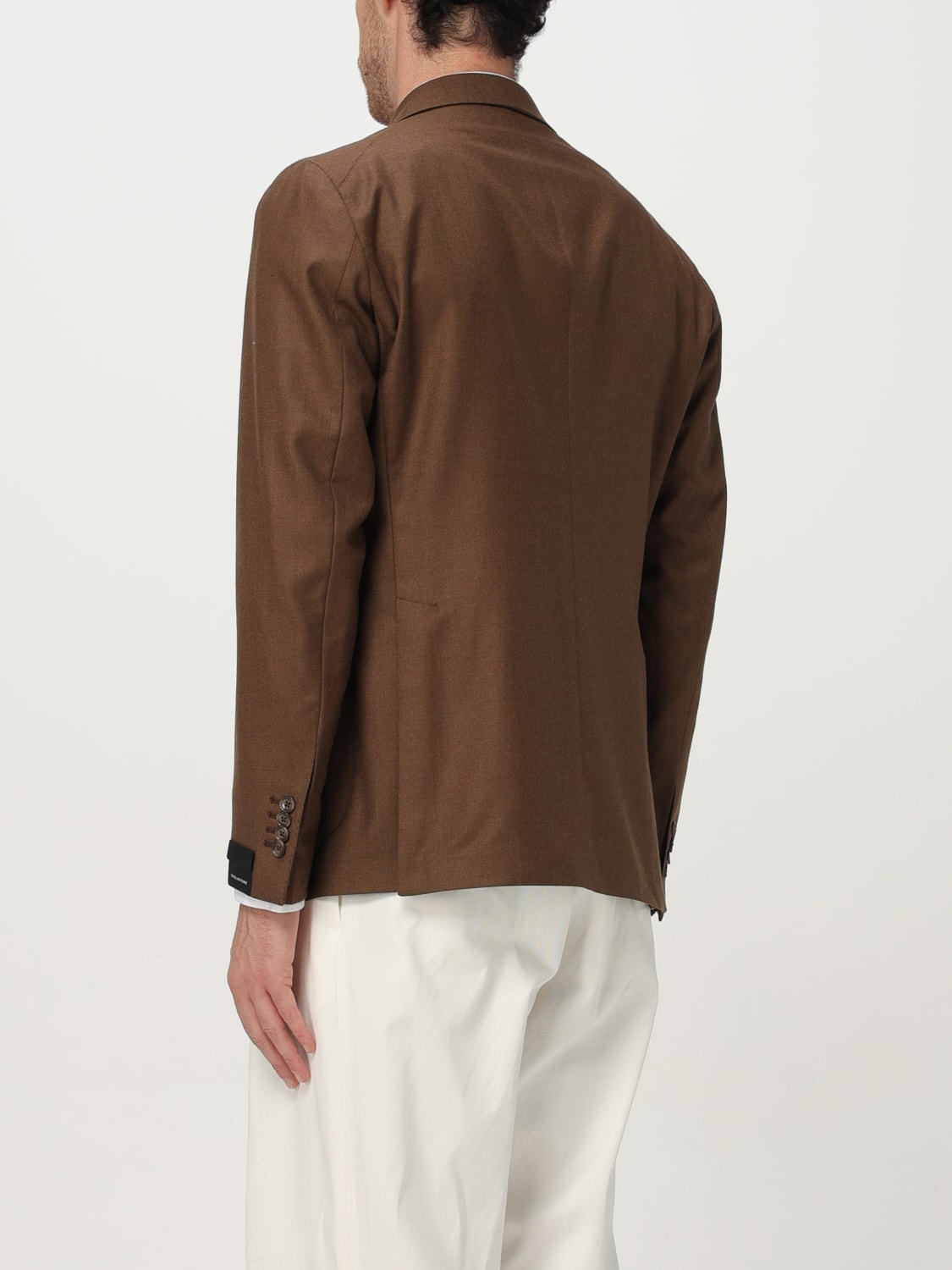 TAGLIATORE JACKET: Jacket men Tagliatore, Brown - Img 2