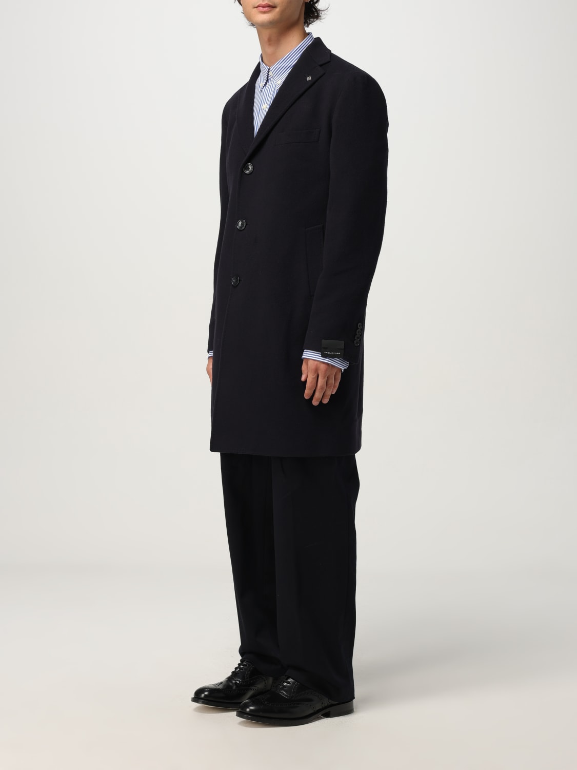 TAGLIATORE ПАЛЬТО: Пальто Мужское Tagliatore, Синий - Img 3