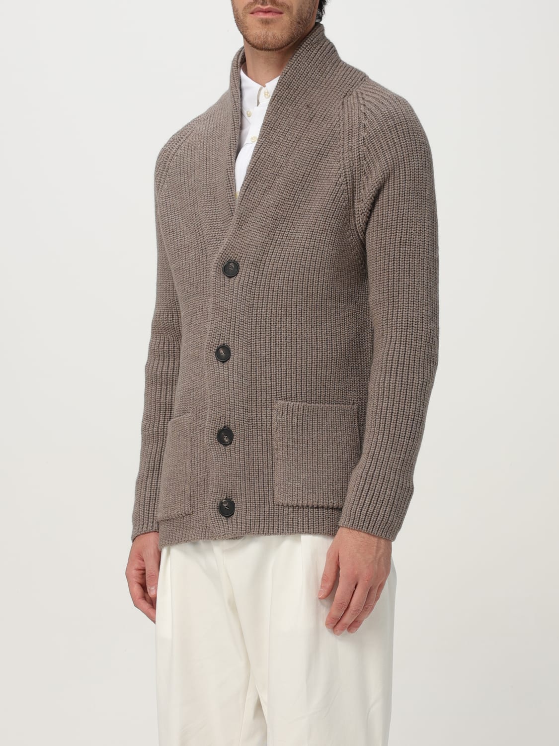 TAGLIATORE SWEATER: Sweater men Tagliatore, Beige - Img 3