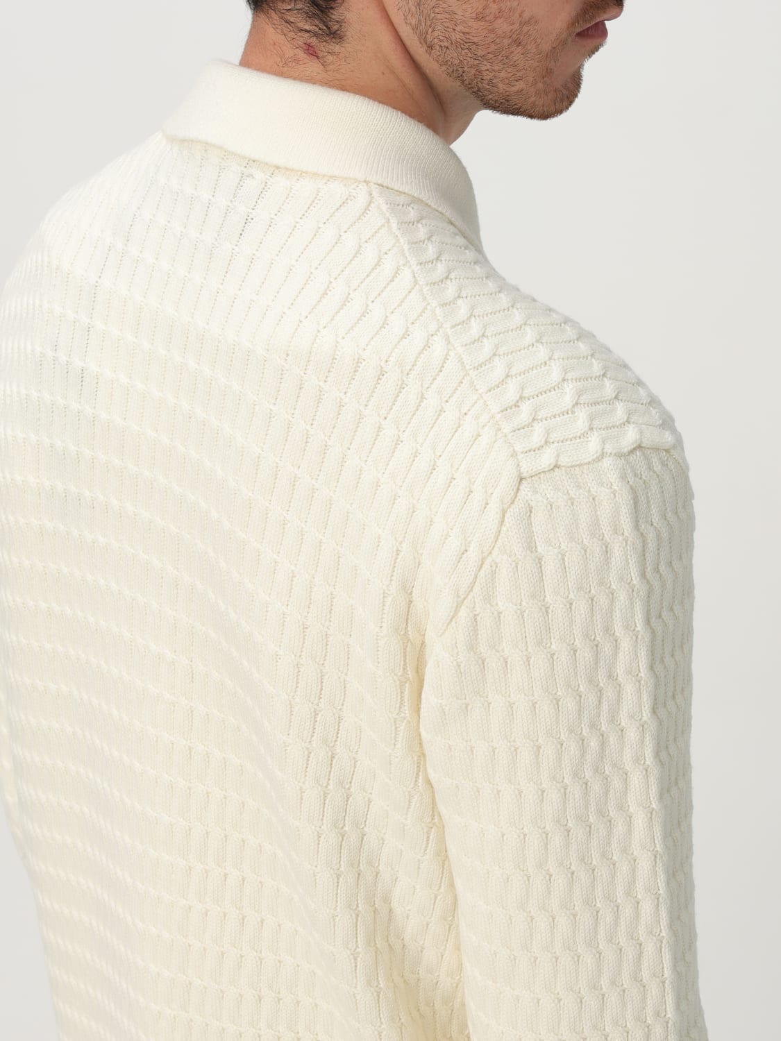 TAGLIATORE PULLOVER: Pullover herren Tagliatore, Weiß - Img 4