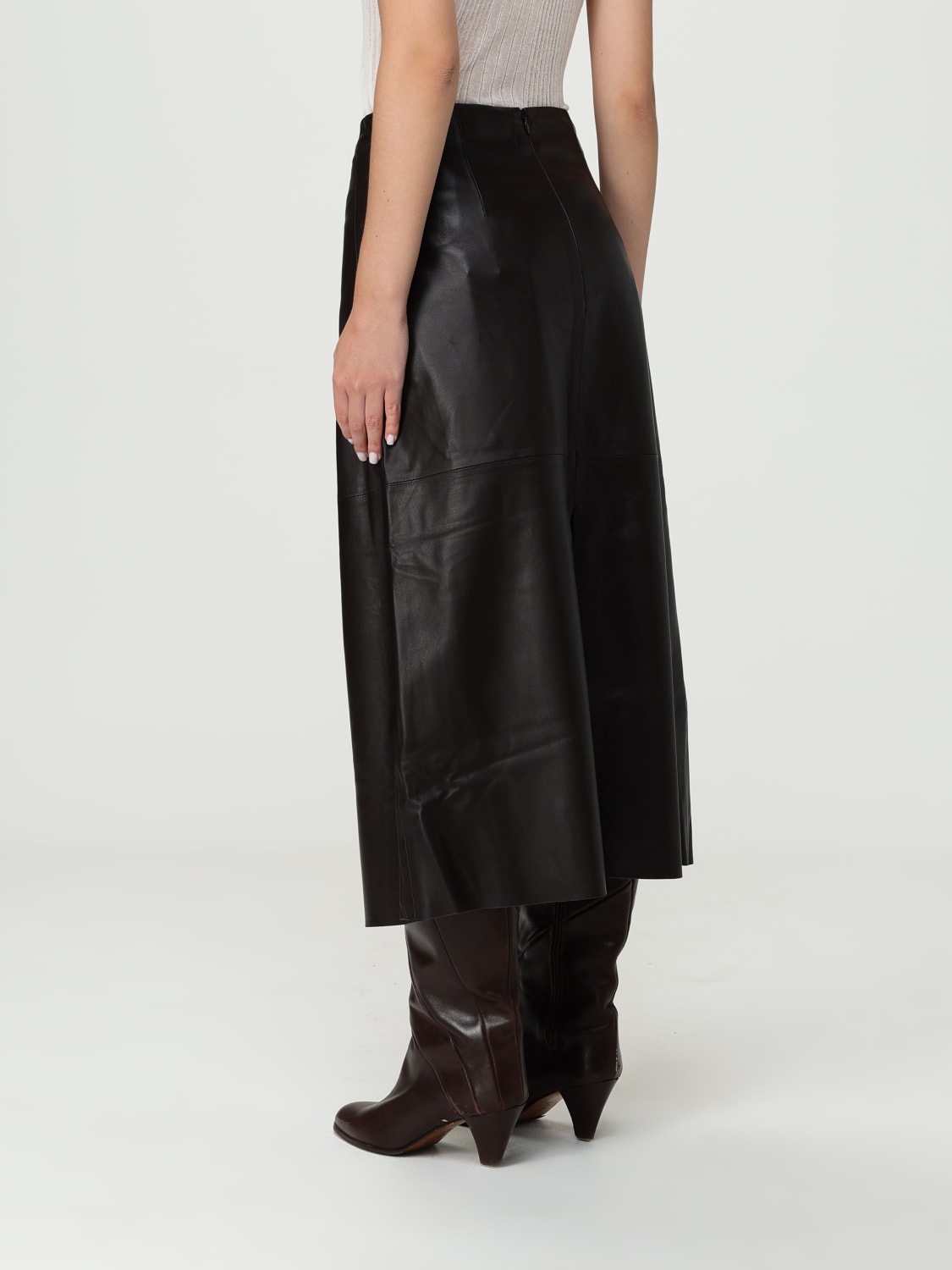 ARMA SKIRT: Skirt woman Arma, Brown - Img 2