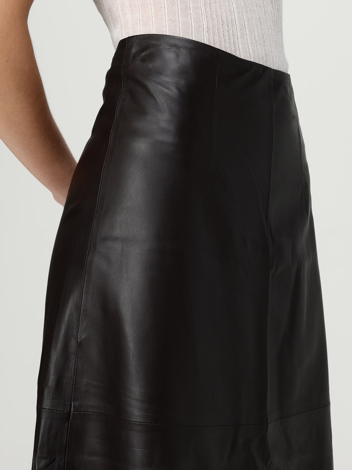 ARMA SKIRT: Skirt woman Arma, Brown - Img 4