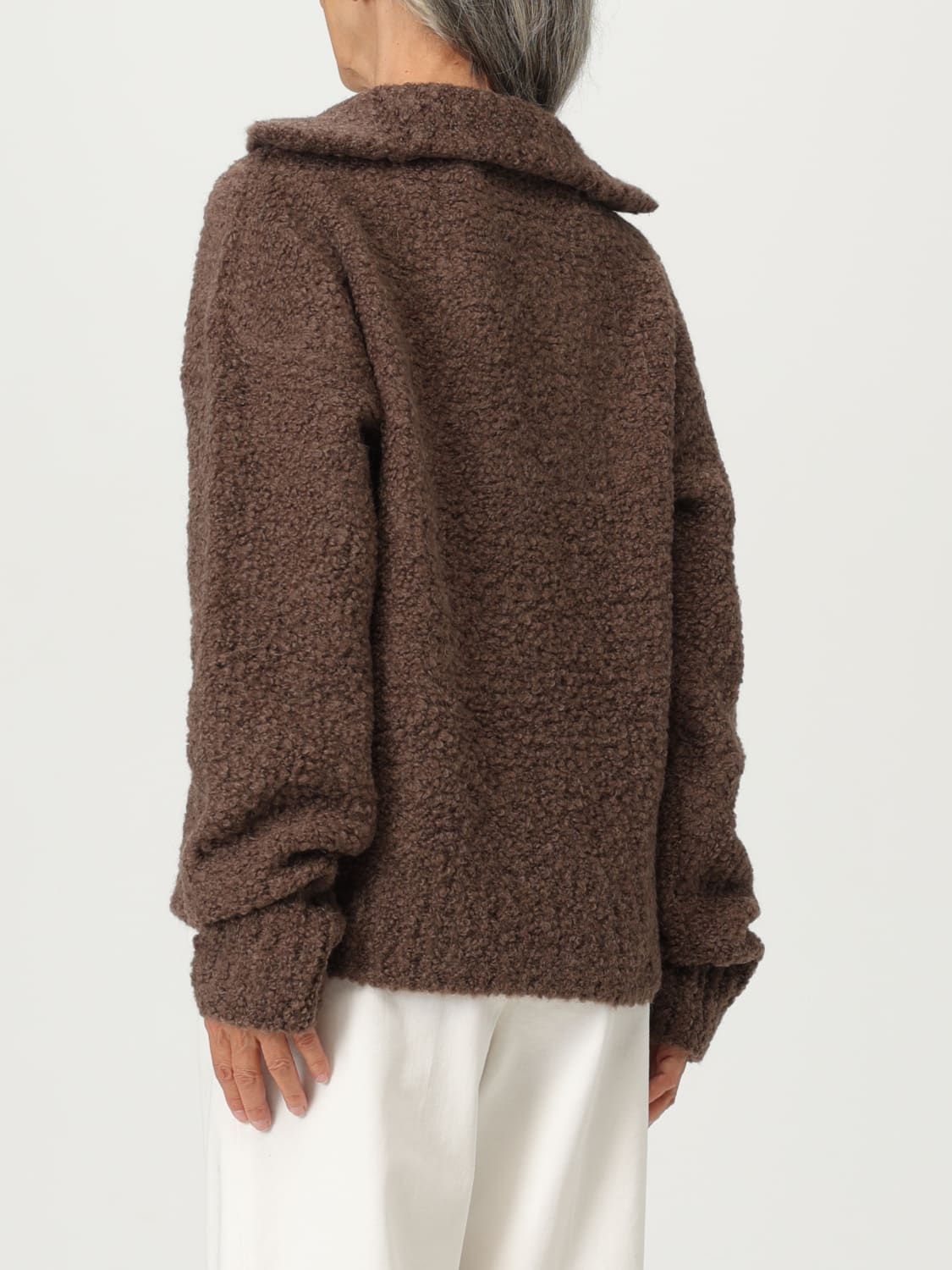 BARENA SWEATER: Sweatshirt woman Barena, Grey - Img 3