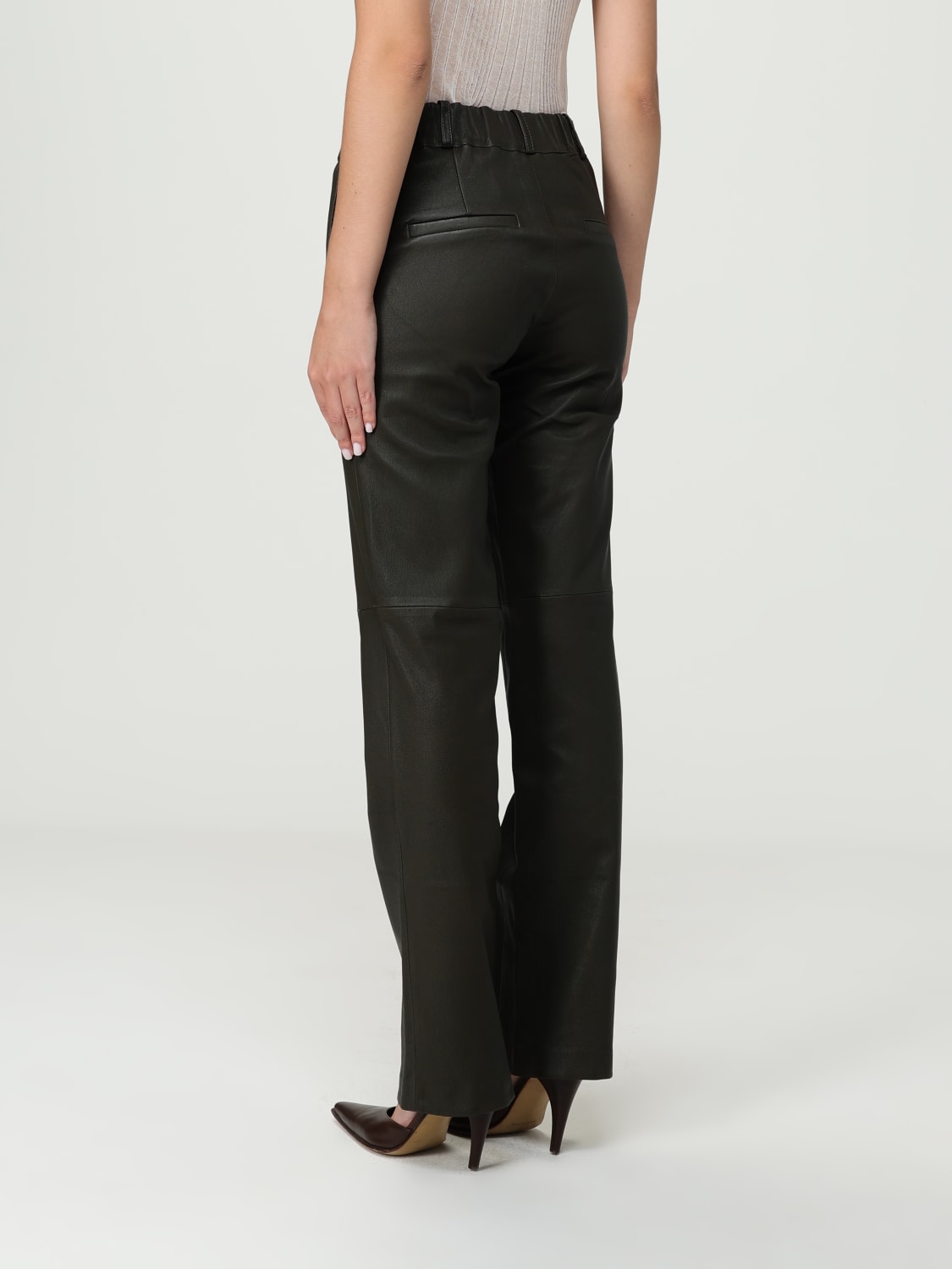 ARMA PANTS: Pants woman Arma, Green - Img 3