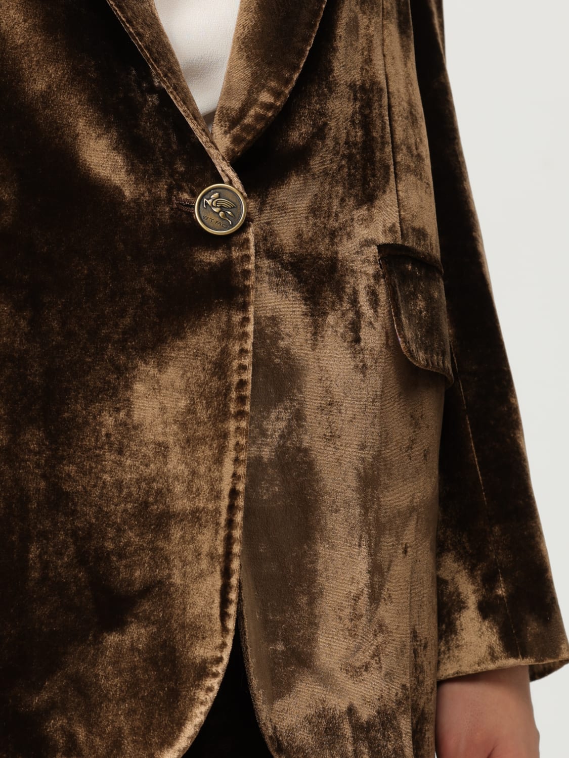 ETRO CHAQUETA: Americana mujer Etro, Marrón - Img 5