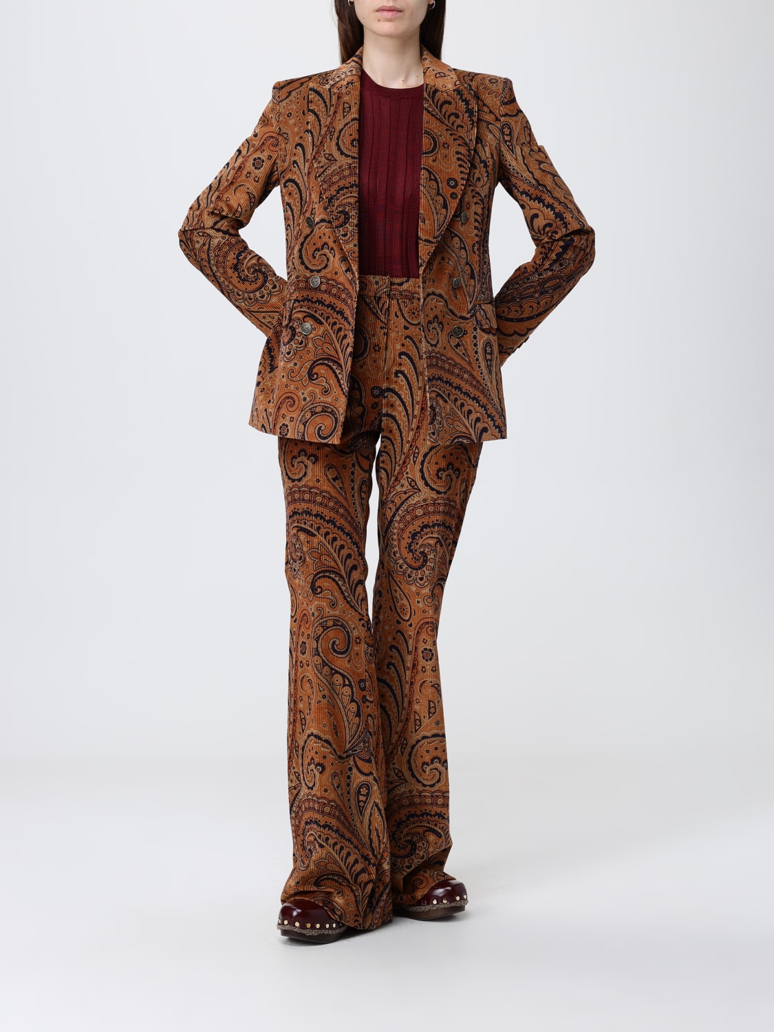 ETRO PANTS: Pants woman Etro, Multicolor - Img 2