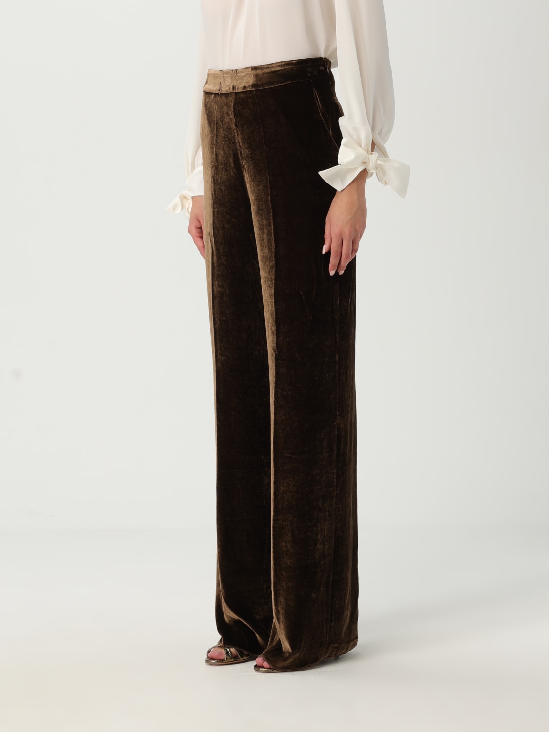 ETRO PANTALON: Pantalon femme Etro, Marron - Img 4
