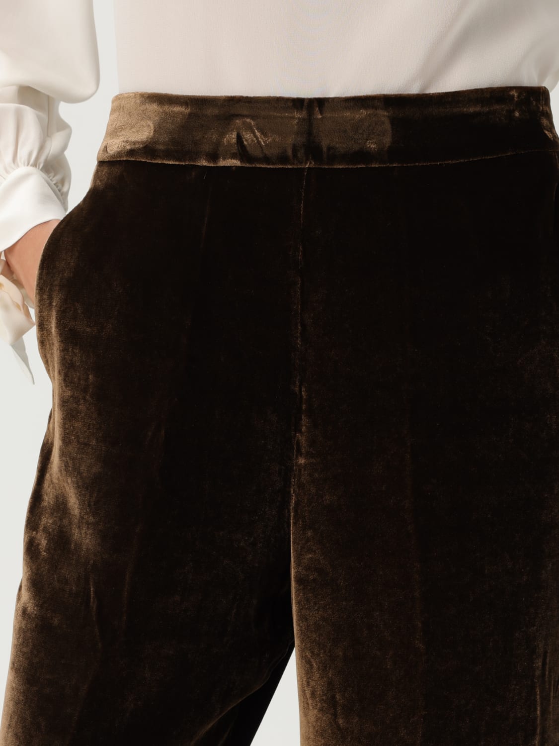 ETRO PANTALON: Pantalon femme Etro, Marron - Img 5