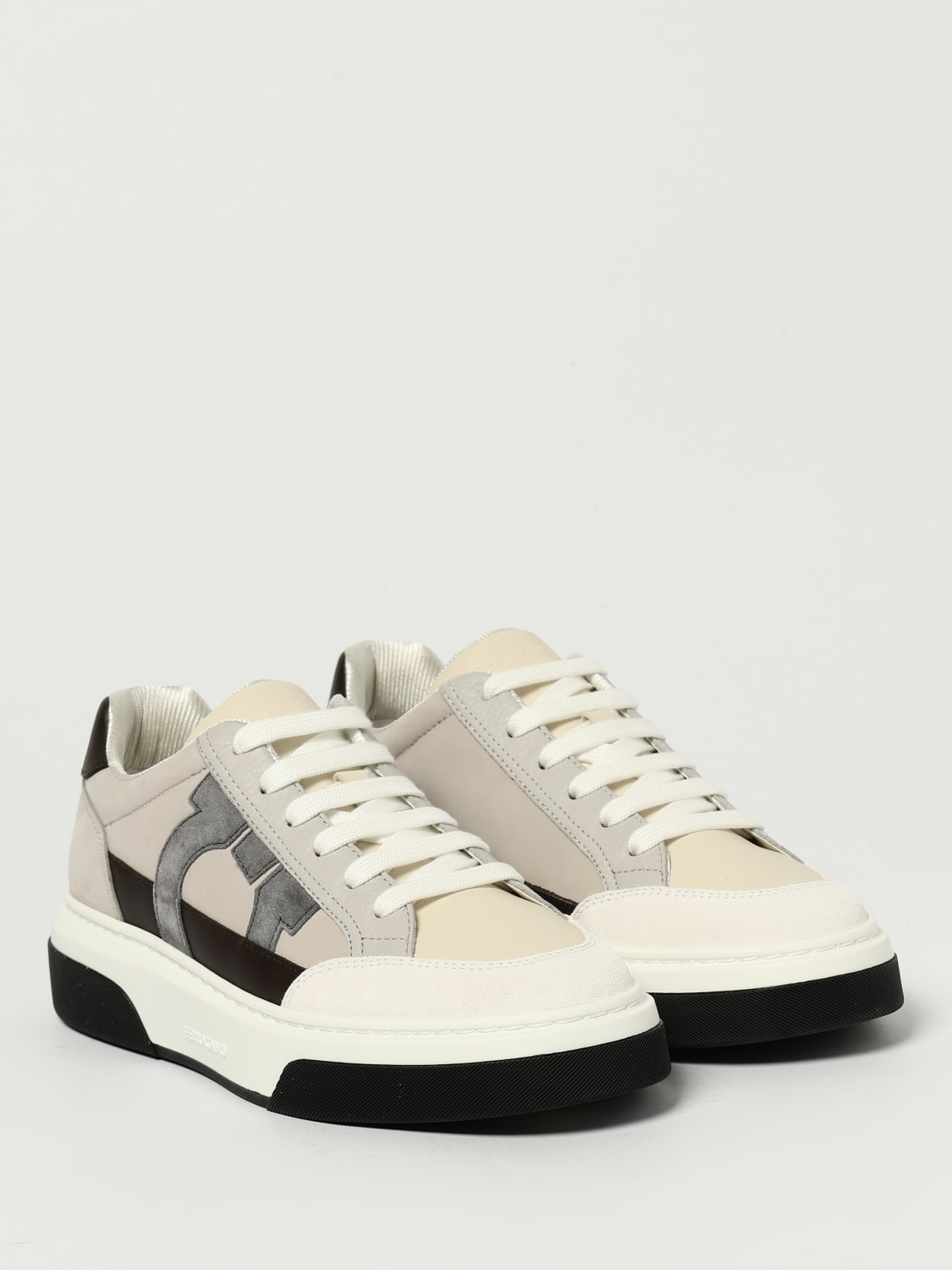 FERRAGAMO SNEAKERS: Sneakers men Ferragamo, White - Img 2