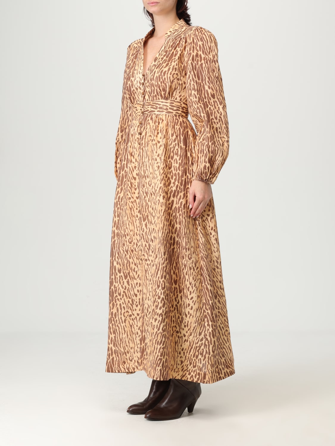 ZIMMERMANN DRESS: Dress woman Zimmermann, Brown - Img 3