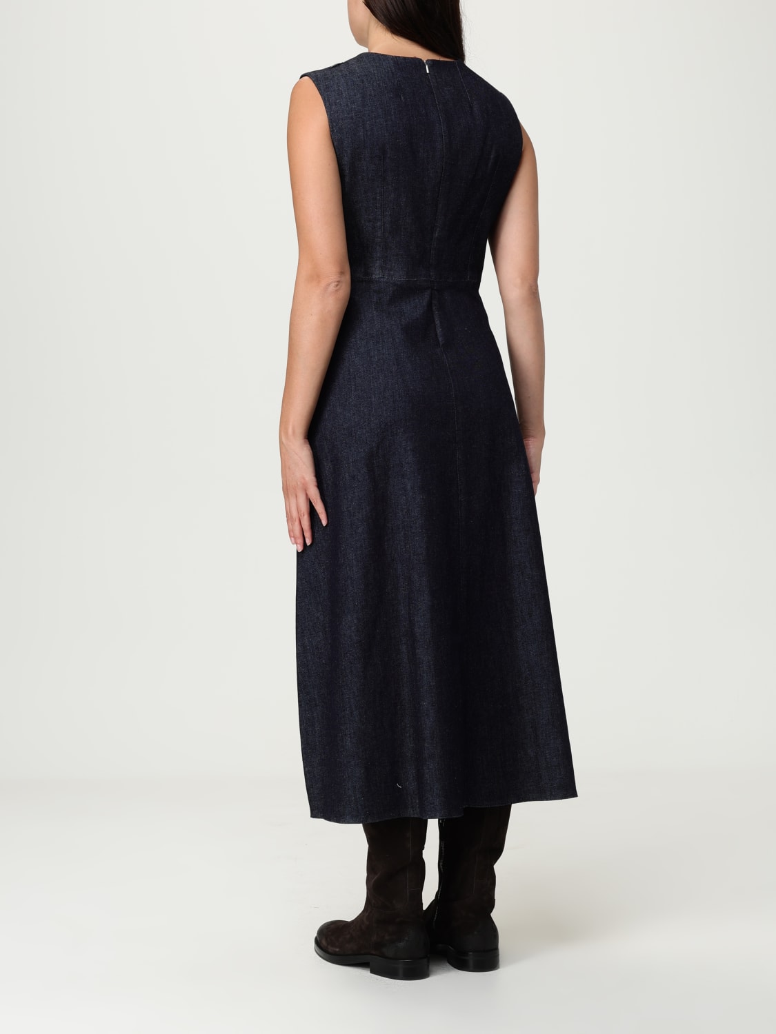 'S MAX MARA ROBE: Robes femme 's Max Mara, Bleu - Img 2