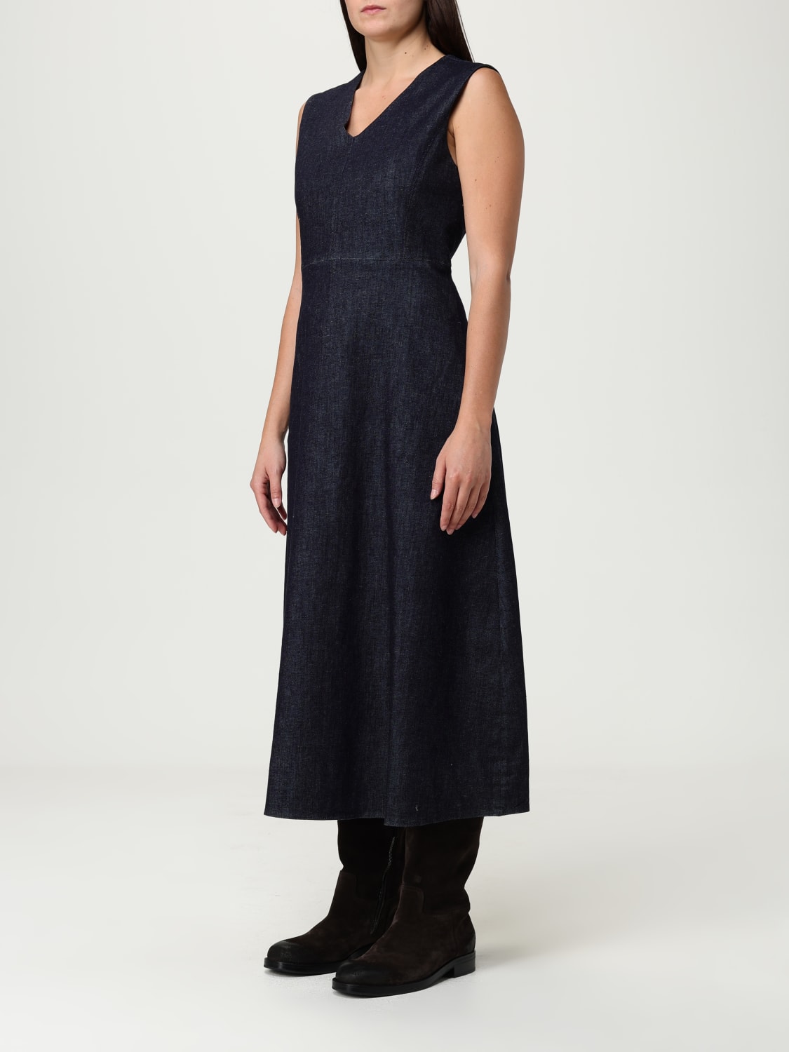 'S MAX MARA ROBE: Robes femme 's Max Mara, Bleu - Img 3