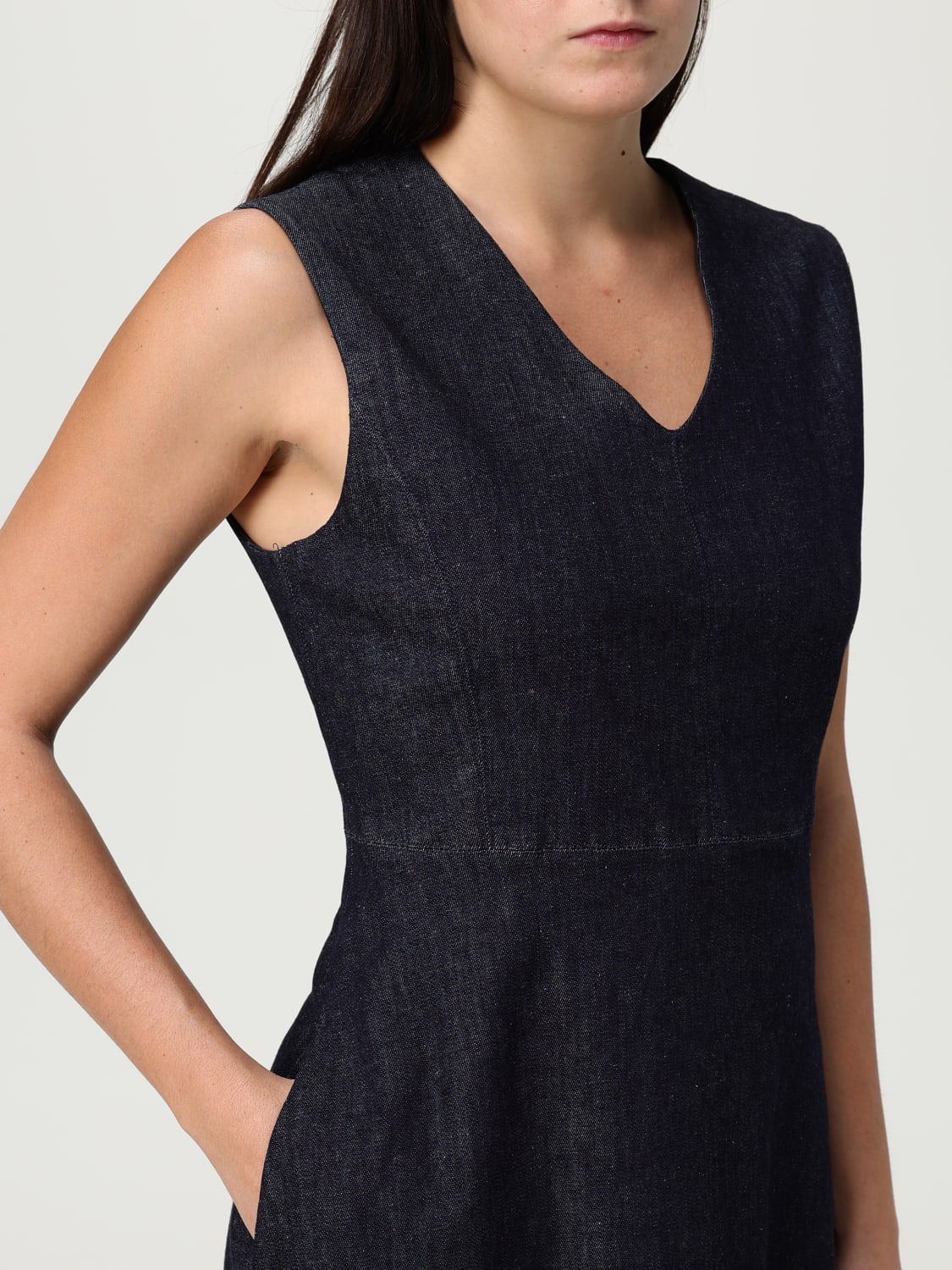 'S MAX MARA ROBE: Robes femme 's Max Mara, Bleu - Img 4