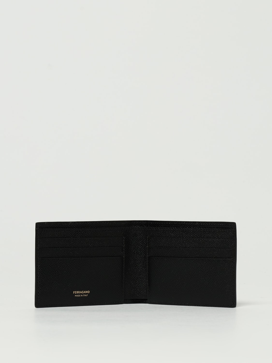 FERRAGAMO WALLET: Wallet men Ferragamo, Black - Img 2