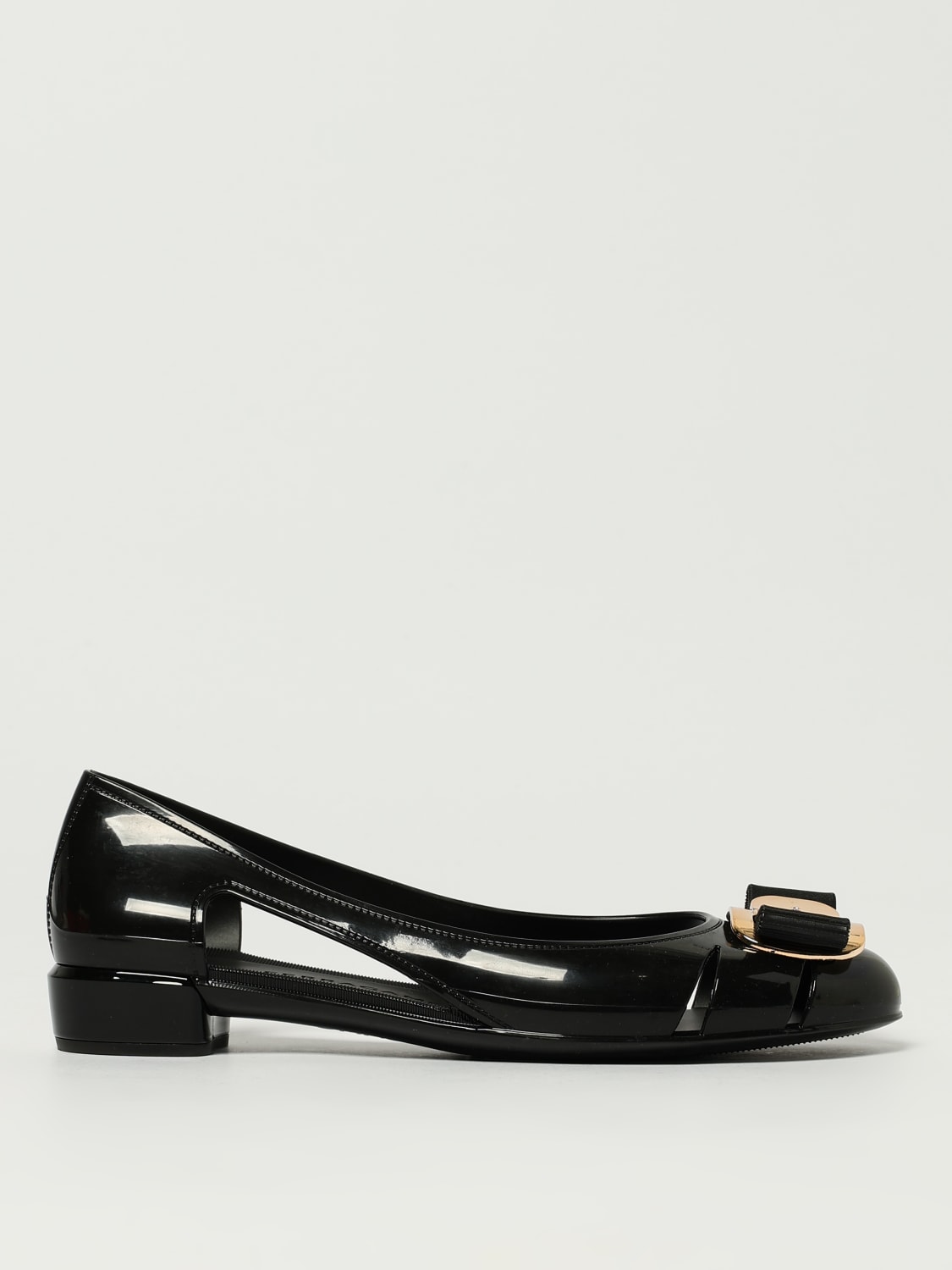 FERRAGAMO MANOLETINAS: Zapatos de salón mujer Ferragamo, Negro - Img 1