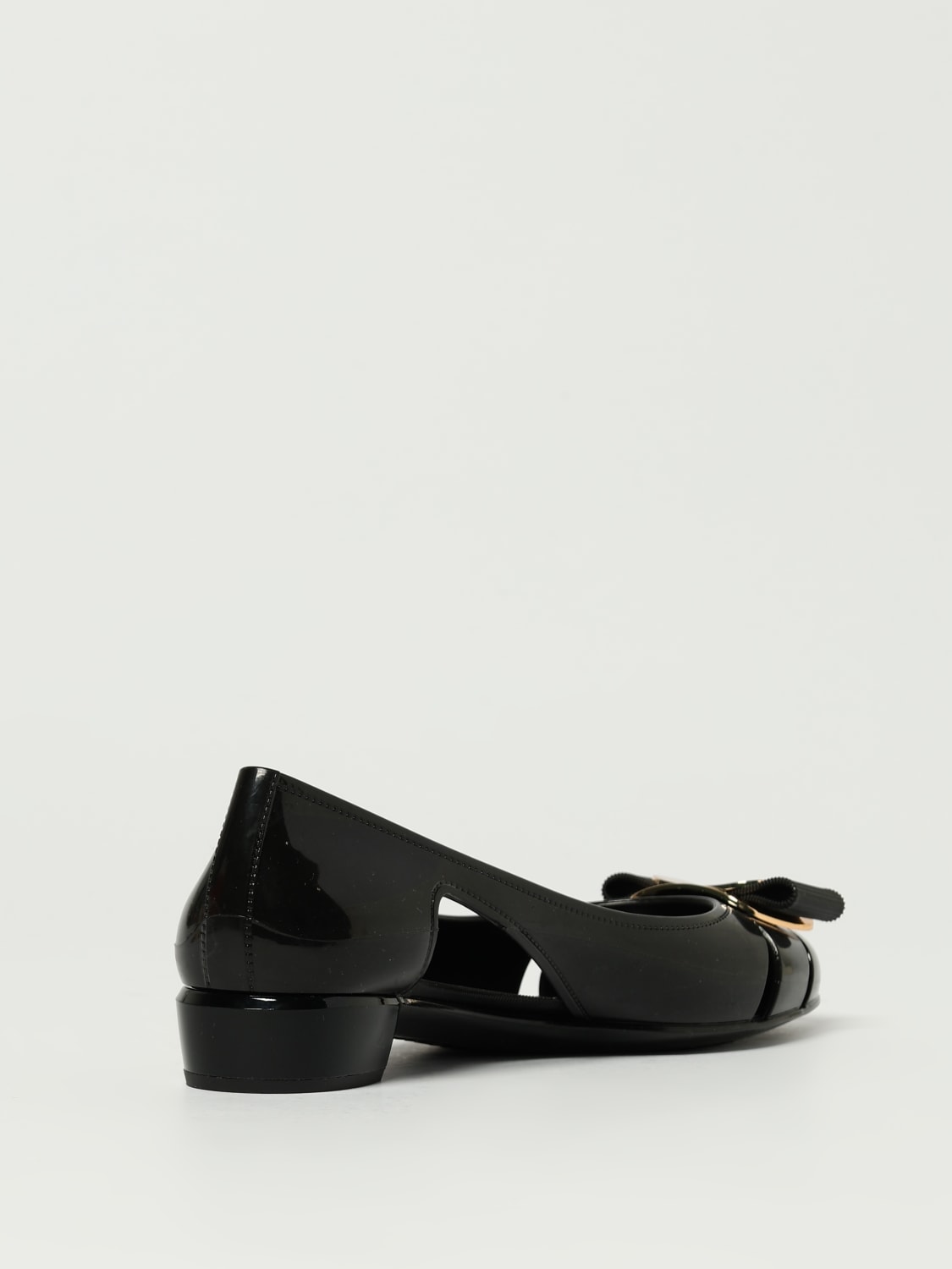 FERRAGAMO MANOLETINAS: Zapatos de salón mujer Ferragamo, Negro - Img 3