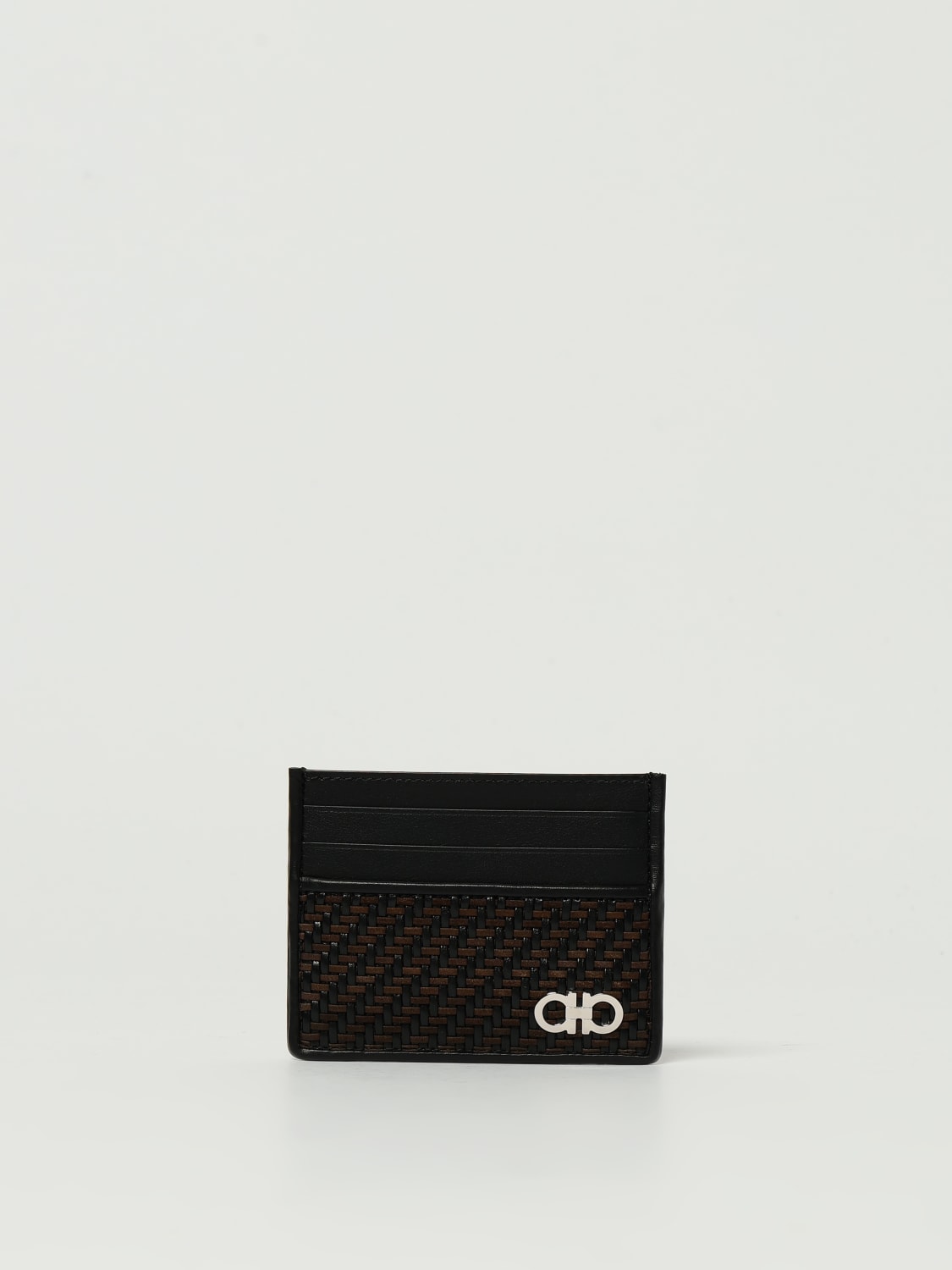 FERRAGAMO WALLET: Ferragamo men's wallet, Black - Img 1