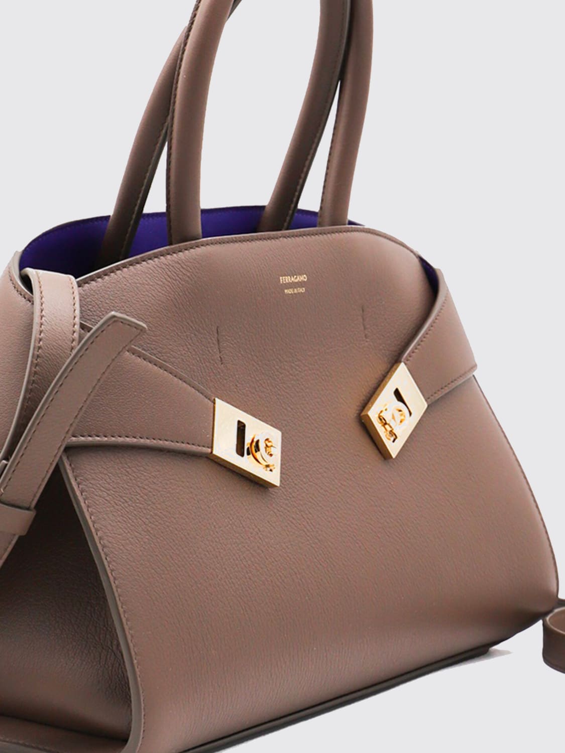 FERRAGAMO HANDTASCHE: Handtasche damen Ferragamo, Pink - Img 3
