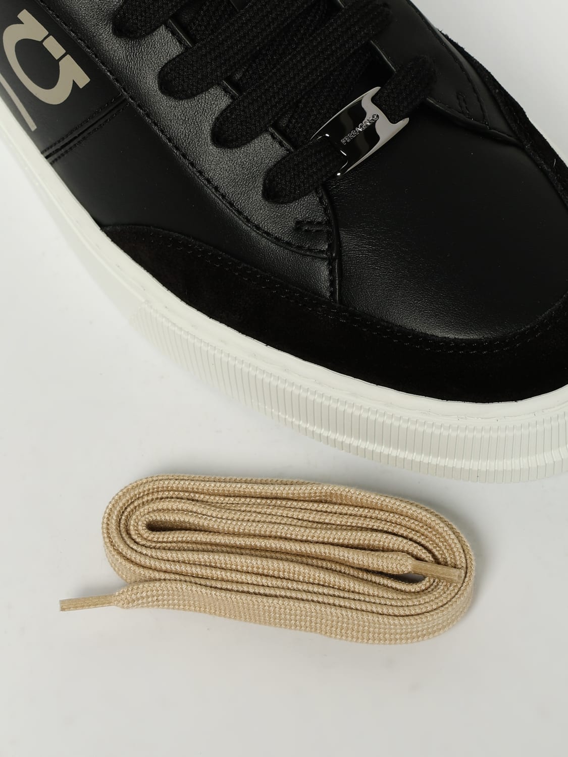 FERRAGAMO SNEAKERS: Sneakers men Ferragamo, Black - Img 4