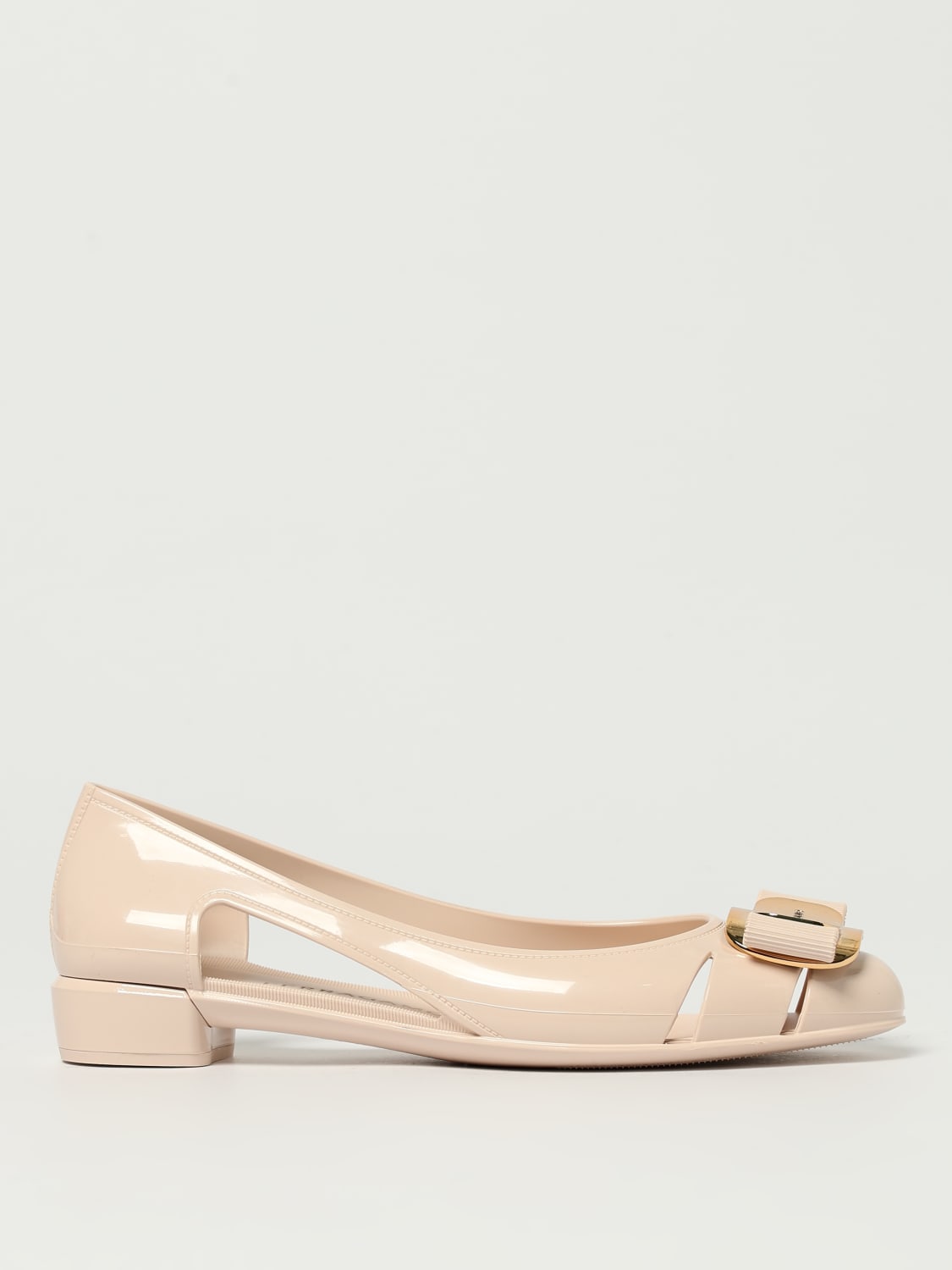 FERRAGAMO BALLERINE: Escarpins femme Ferragamo, Rose - Img 1