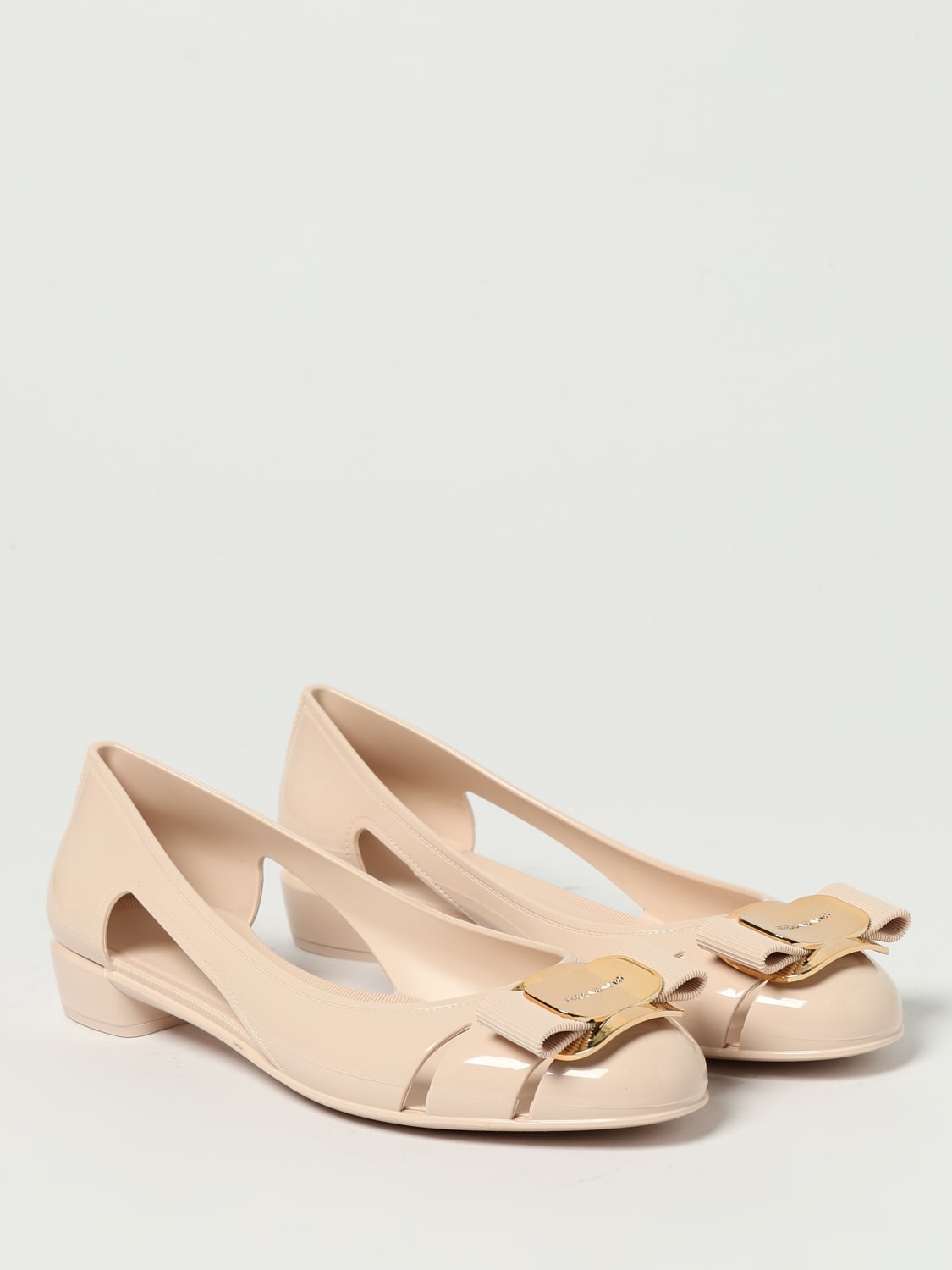 FERRAGAMO BALLERINE: Escarpins femme Ferragamo, Rose - Img 2