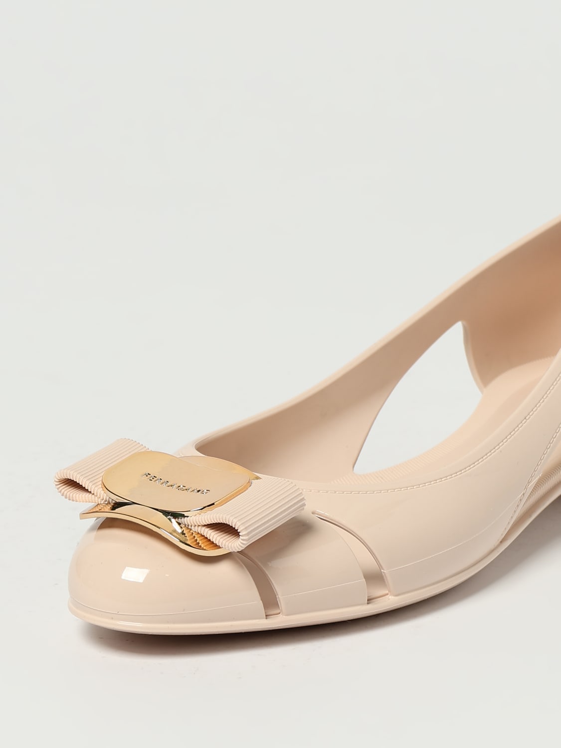 FERRAGAMO BALLERINE: Escarpins femme Ferragamo, Rose - Img 4