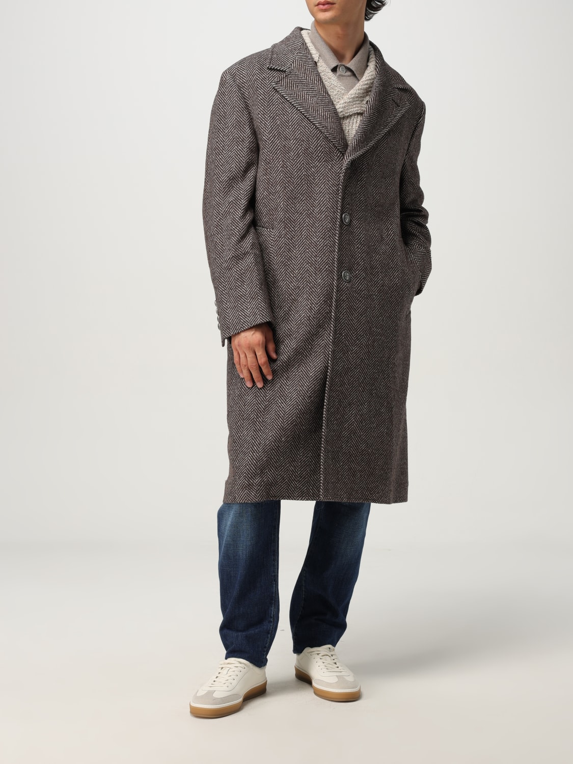 BRUNELLO CUCINELLI COAT: Coat men Brunello Cucinelli, Brown - Img 2