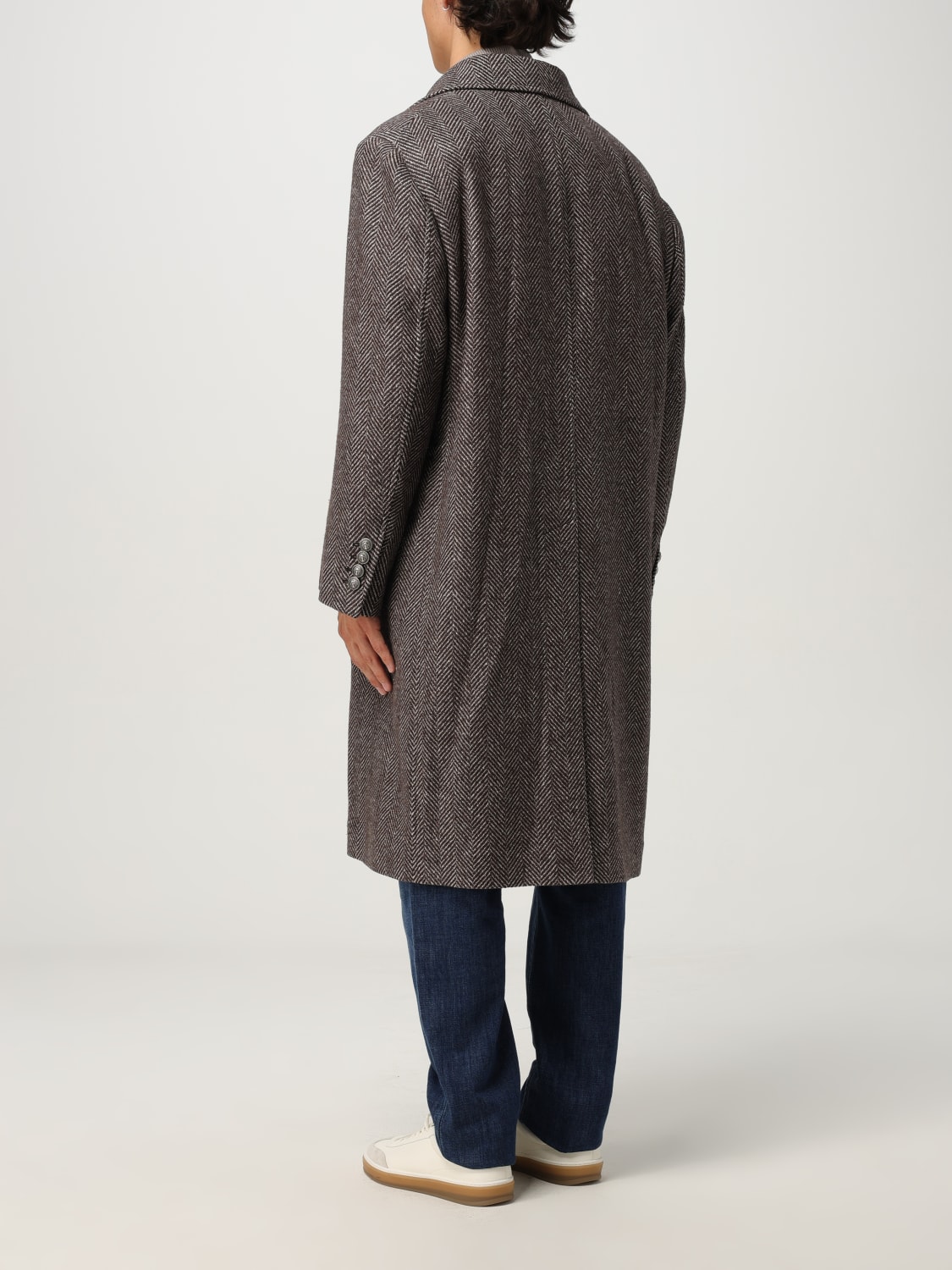 BRUNELLO CUCINELLI COAT: Coat men Brunello Cucinelli, Brown - Img 3