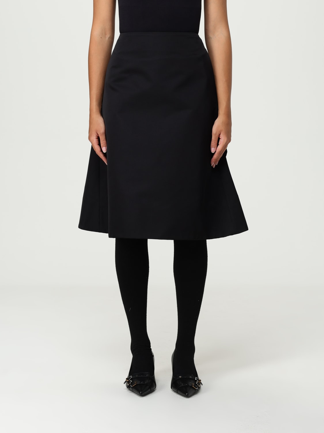 MCQUEEN ROCK: Rock damen McQueen, Schwarz - Img 1