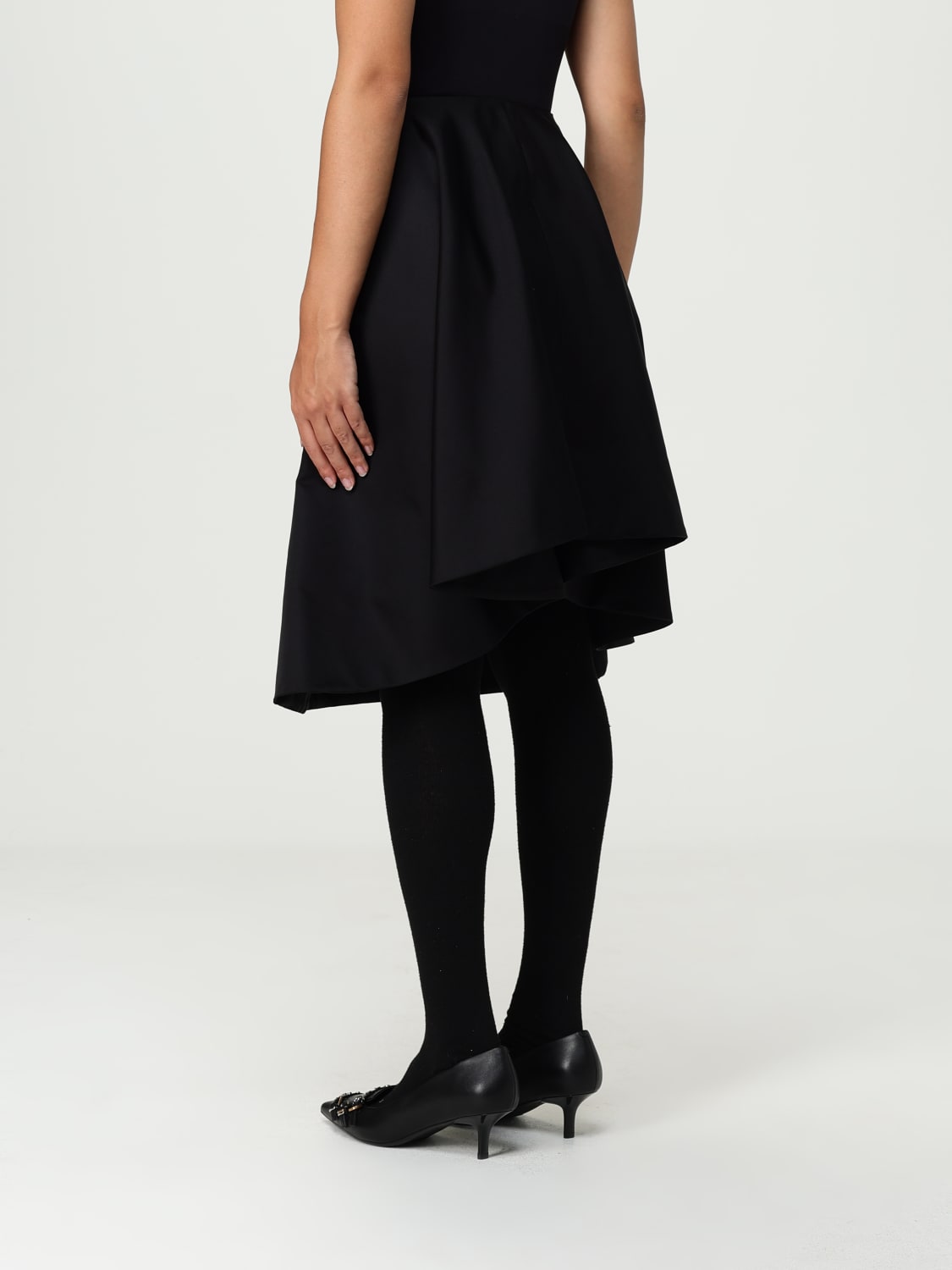 MCQUEEN ROCK: Rock damen McQueen, Schwarz - Img 3