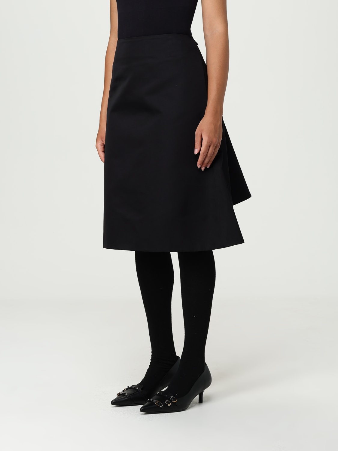 MCQUEEN ROCK: Rock damen McQueen, Schwarz - Img 4