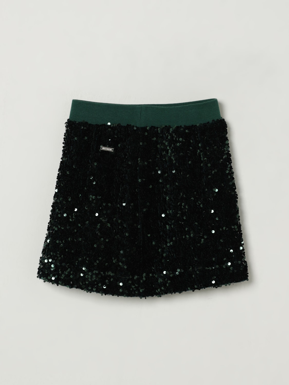 MONNALISA FALDA: Falda niños Monnalisa, Verde - Img 1