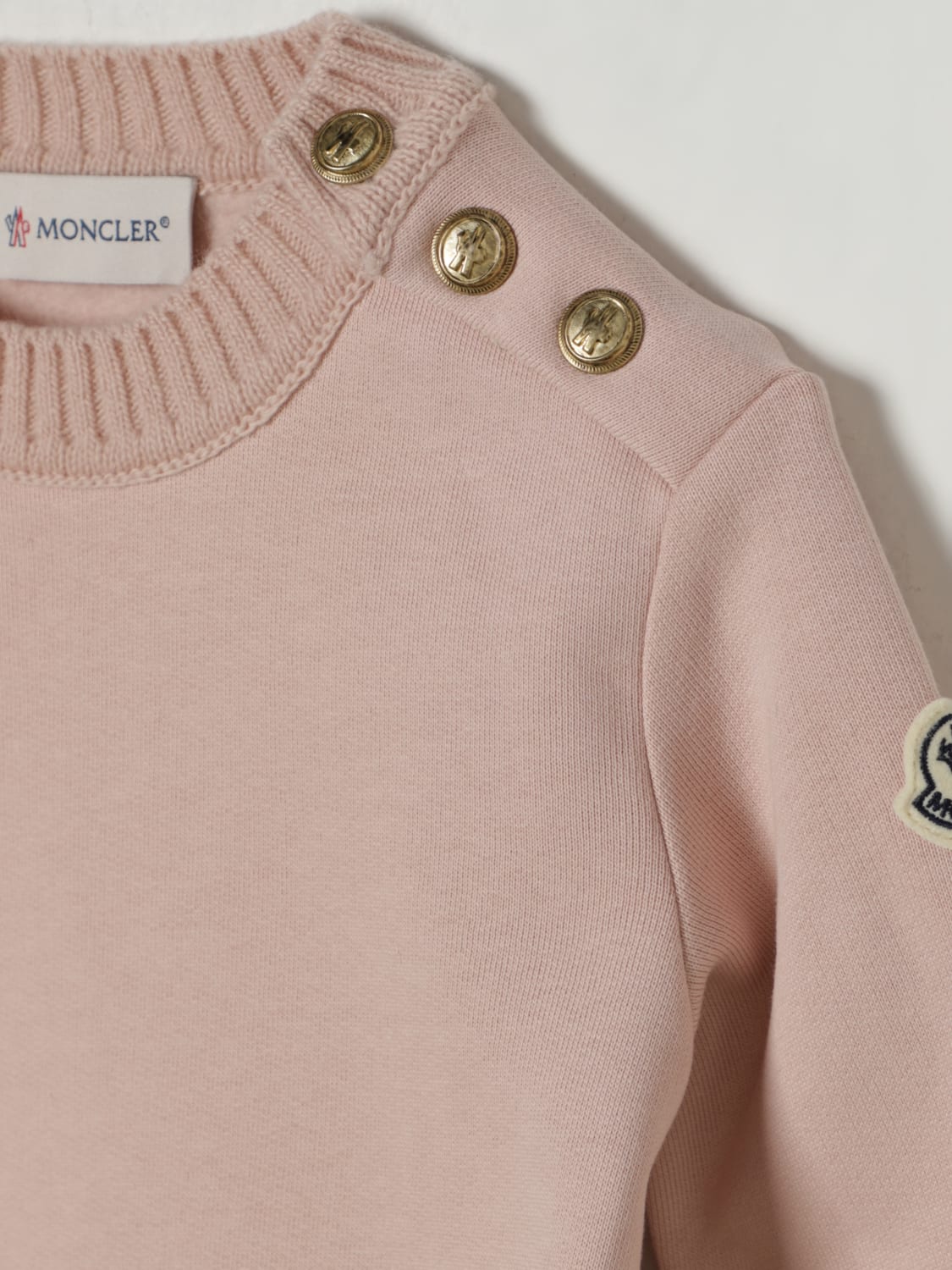 MONCLER VESTIDO: Vestido niños Moncler, Rosa - Img 3