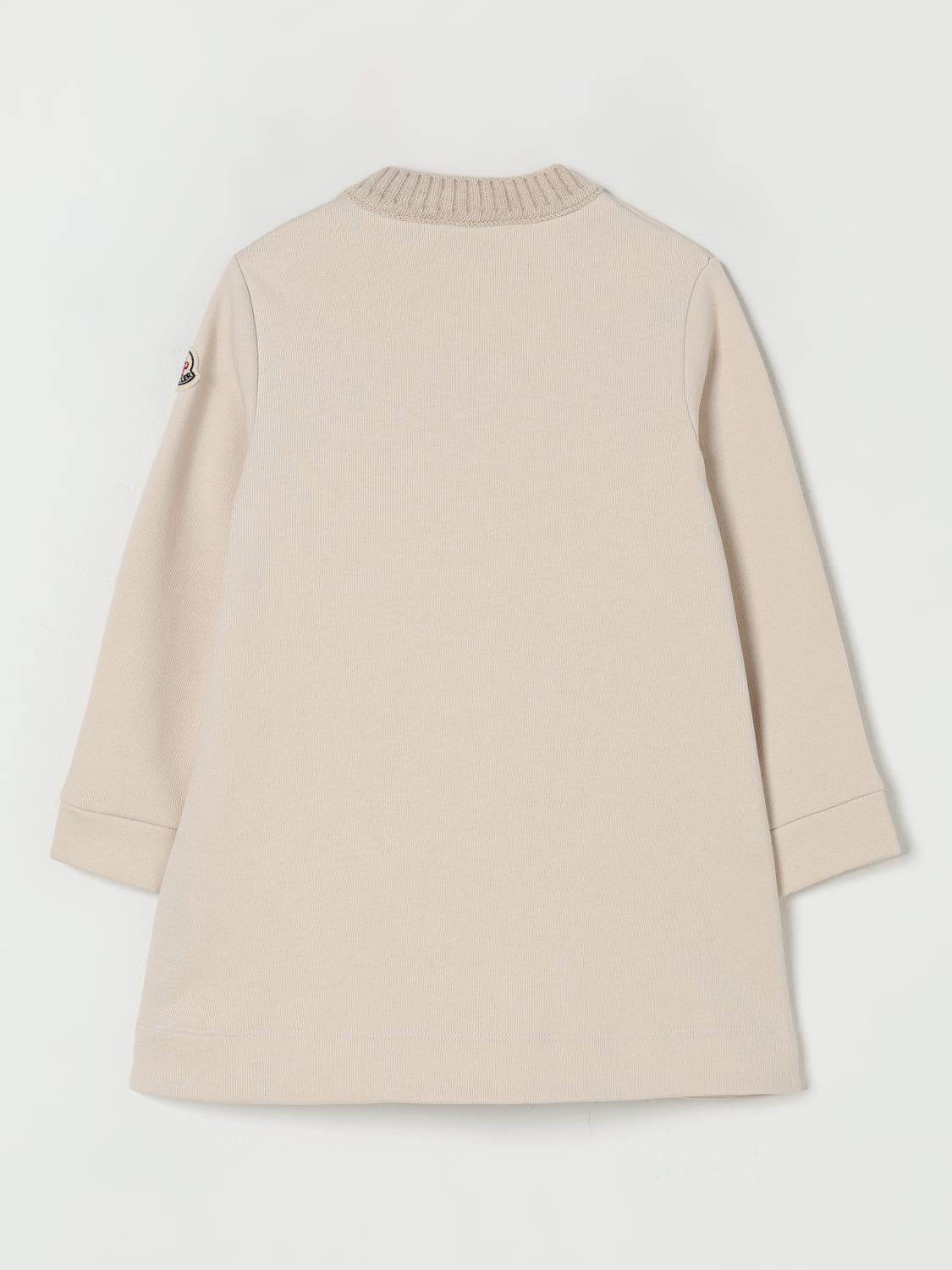 MONCLER KLEID: Kleid kinder Moncler, Beige - Img 2