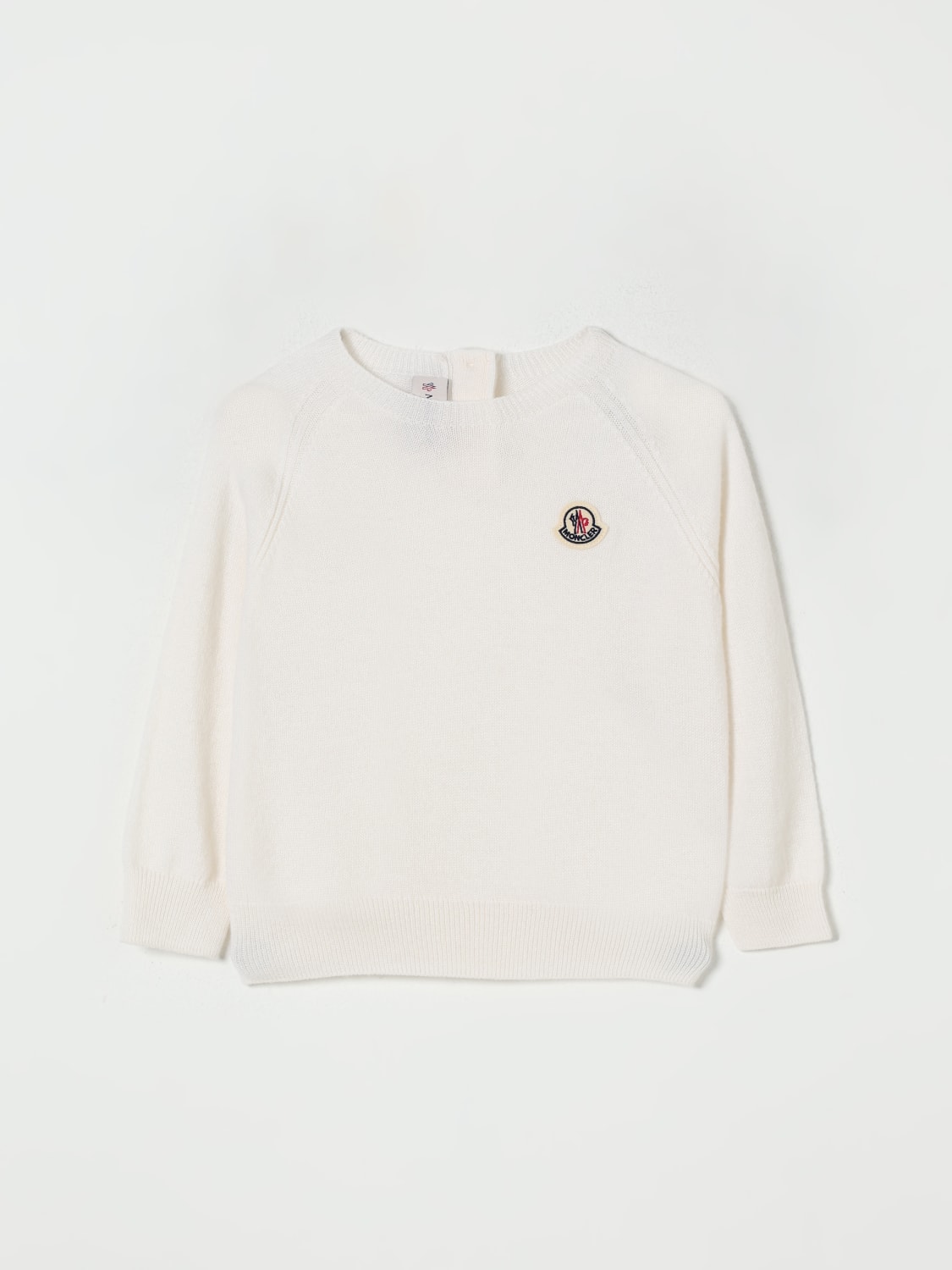 MONCLER SWEATER: Swimsuit kids Moncler, White - Img 1