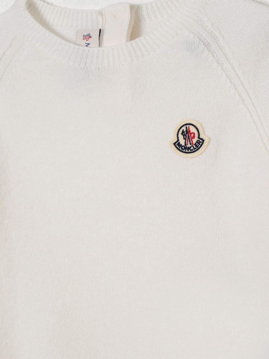 MONCLER SWEATER: Swimsuit kids Moncler, White - Img 3