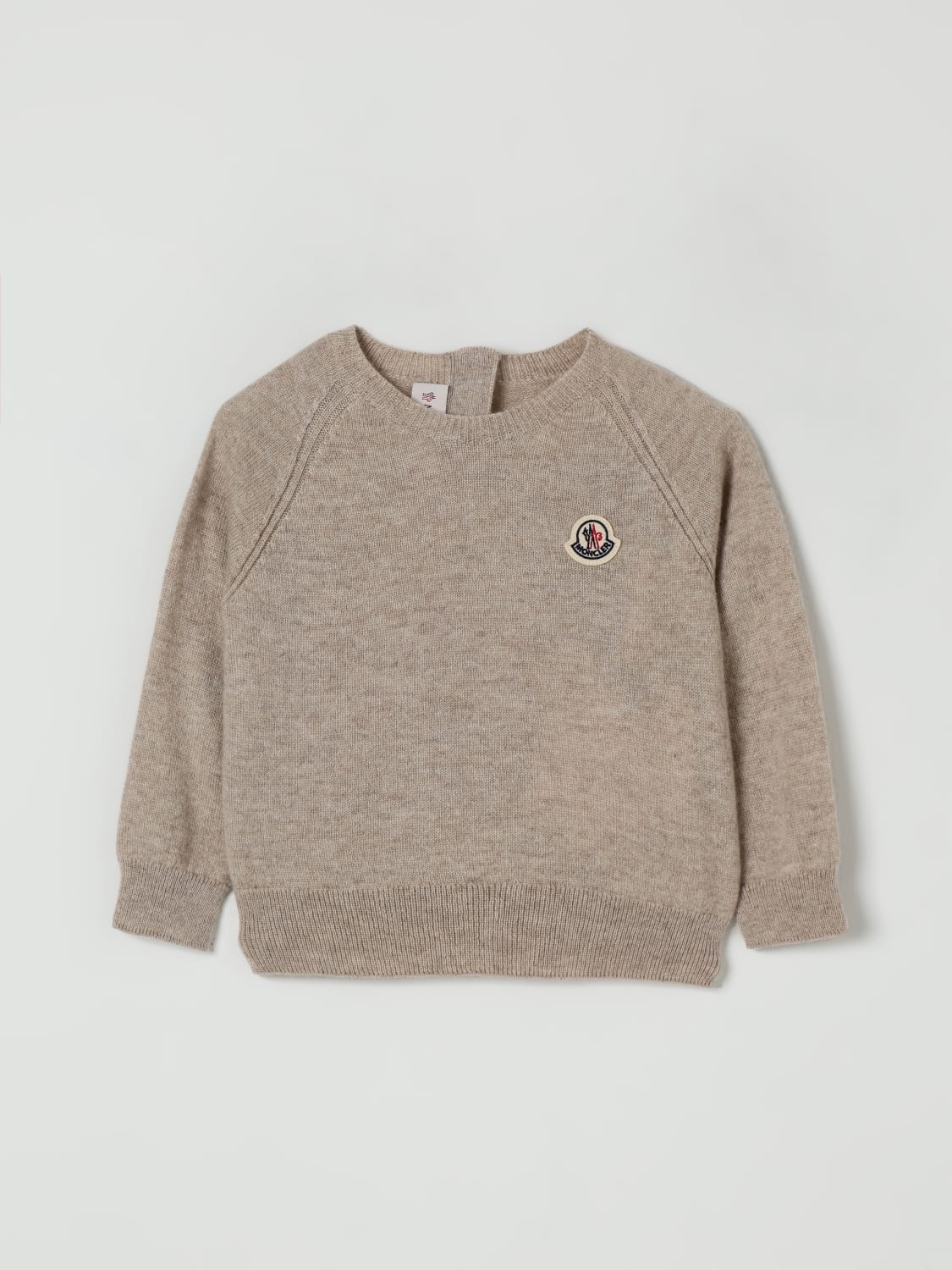 MONCLER PULLOVER: Bademode kinder Moncler, Beige - Img 1