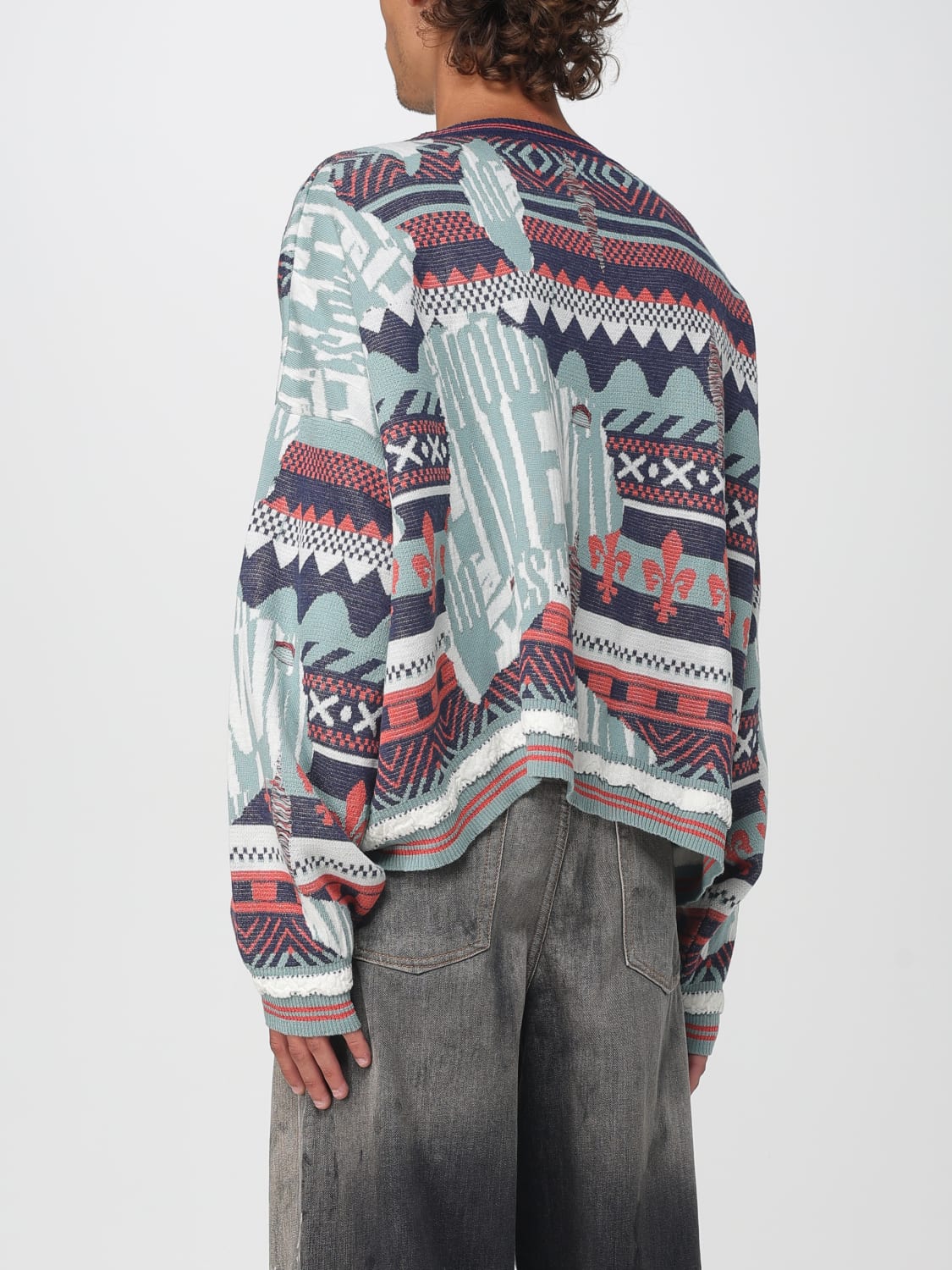 VIVIENNE WESTWOOD SWEATER: Sweater men Vivienne Westwood, Multicolor - Img 3