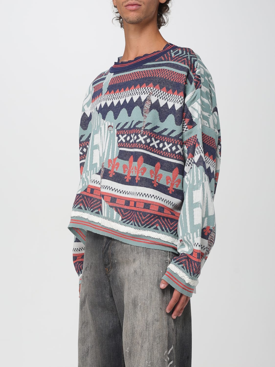 VIVIENNE WESTWOOD SWEATER: Sweater men Vivienne Westwood, Multicolor - Img 4