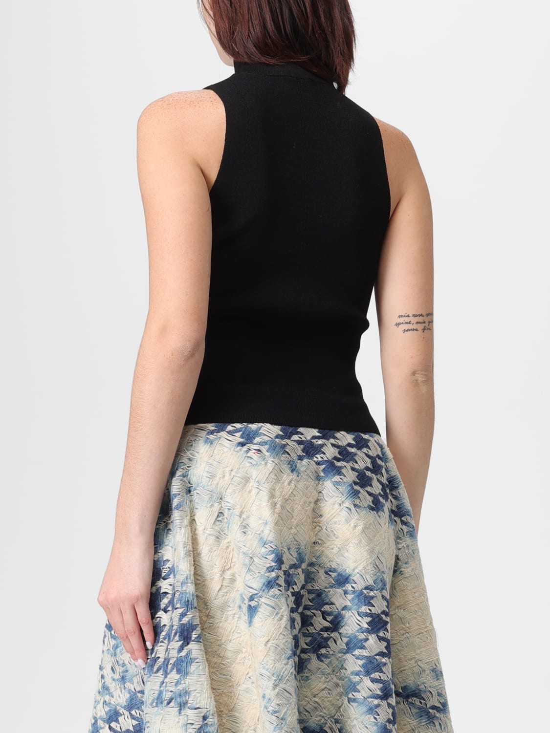 DIESEL TOP: Top woman Diesel, Black - Img 2