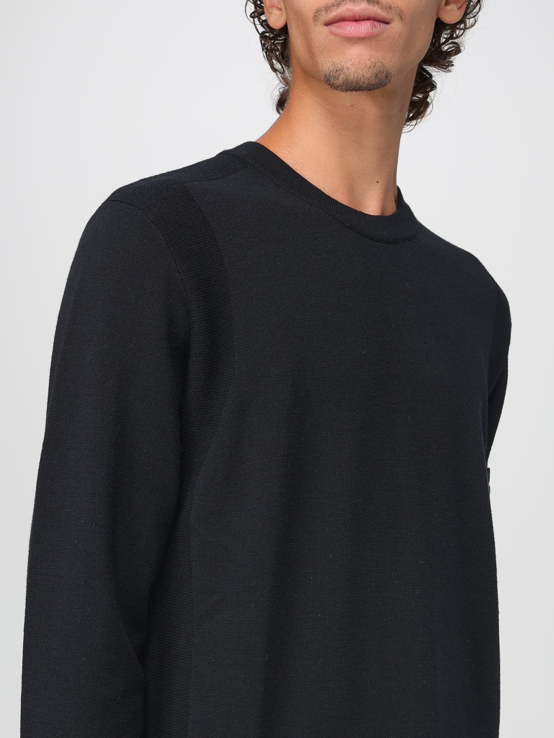 STONE ISLAND SWEATER: Sweater men Stone Island, Black - Img 5
